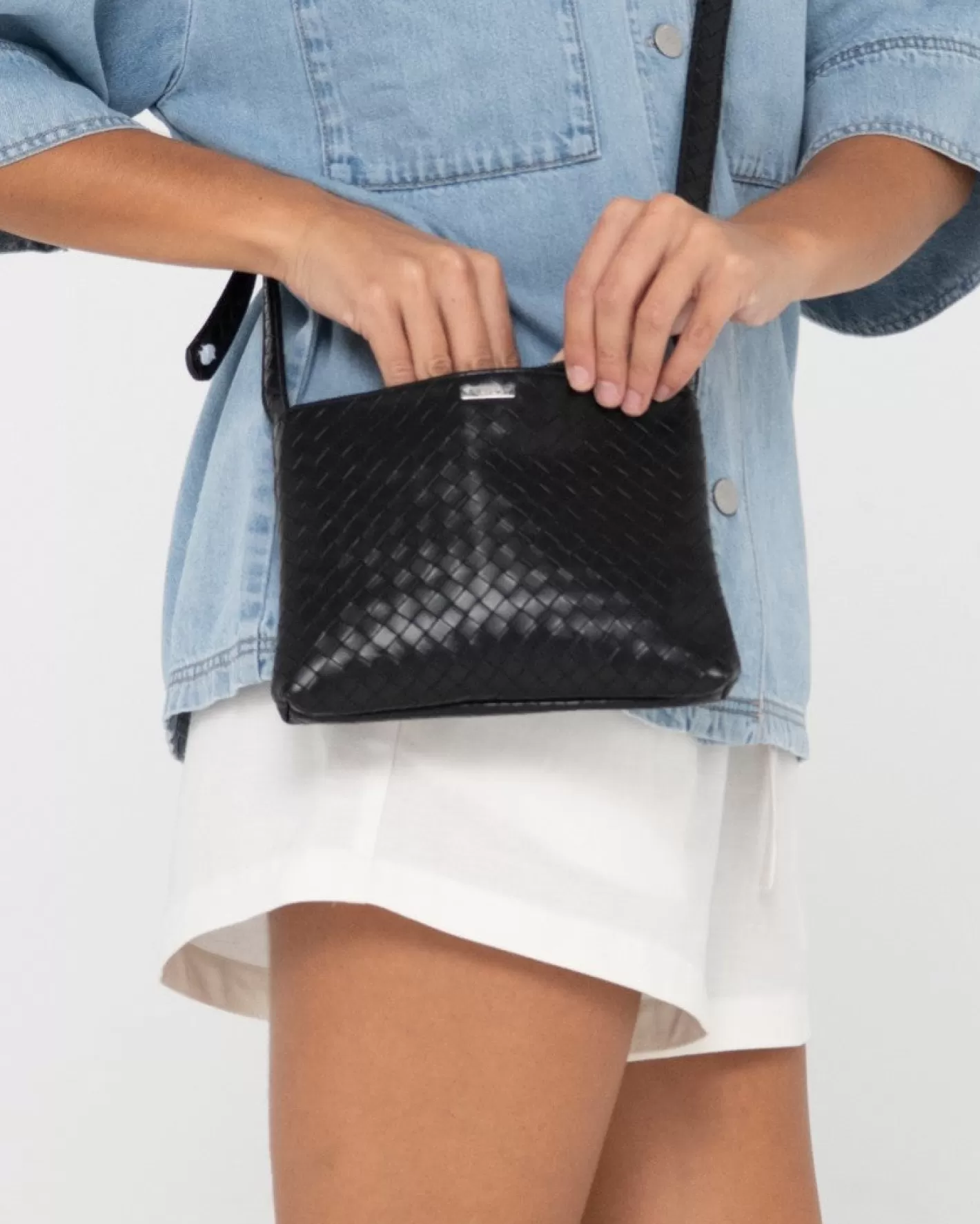 Mujer Rusty Bolso Bandolera Tejido Essence 2