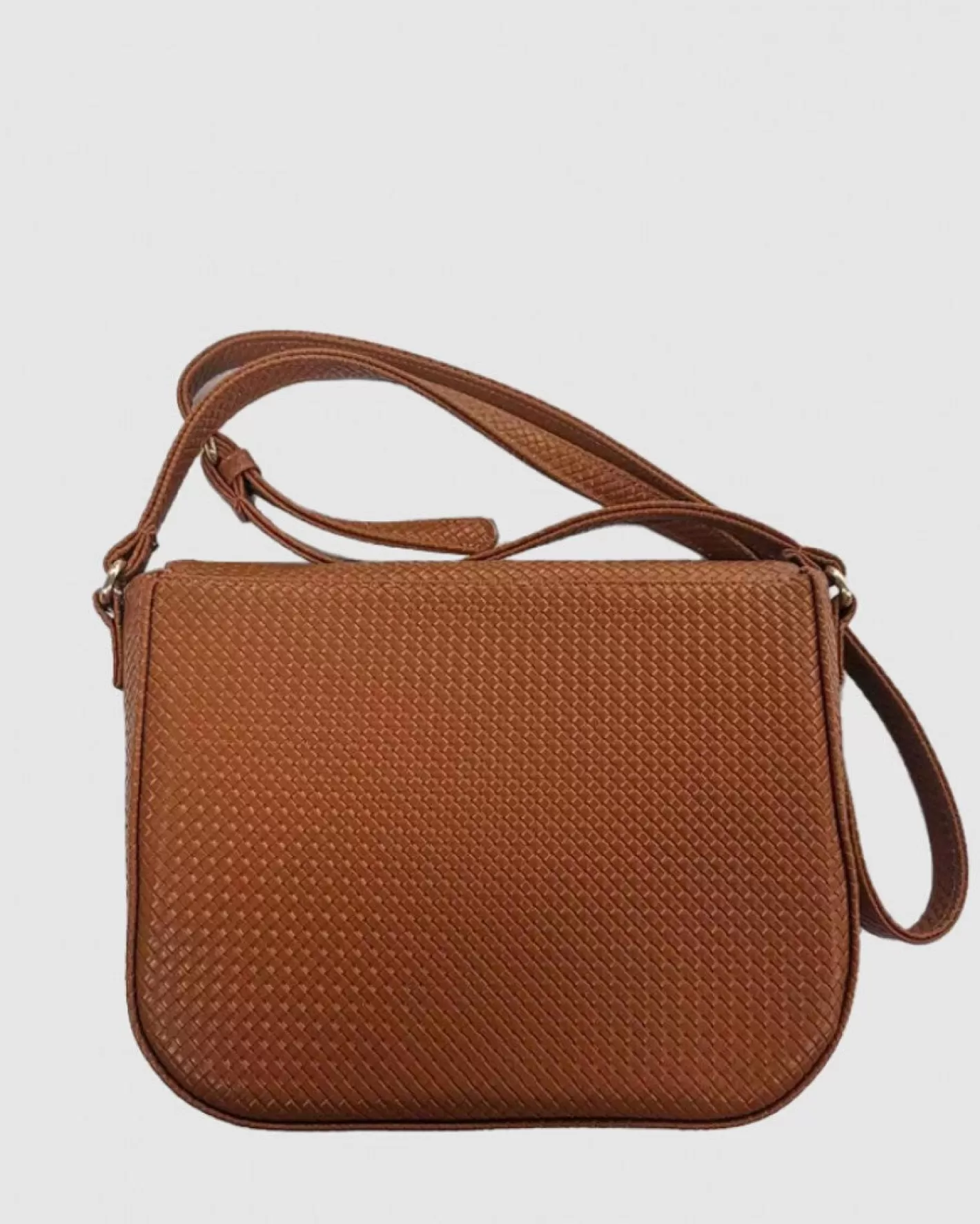 Mujer Rusty Bolso Bandolera Tejido Georgie