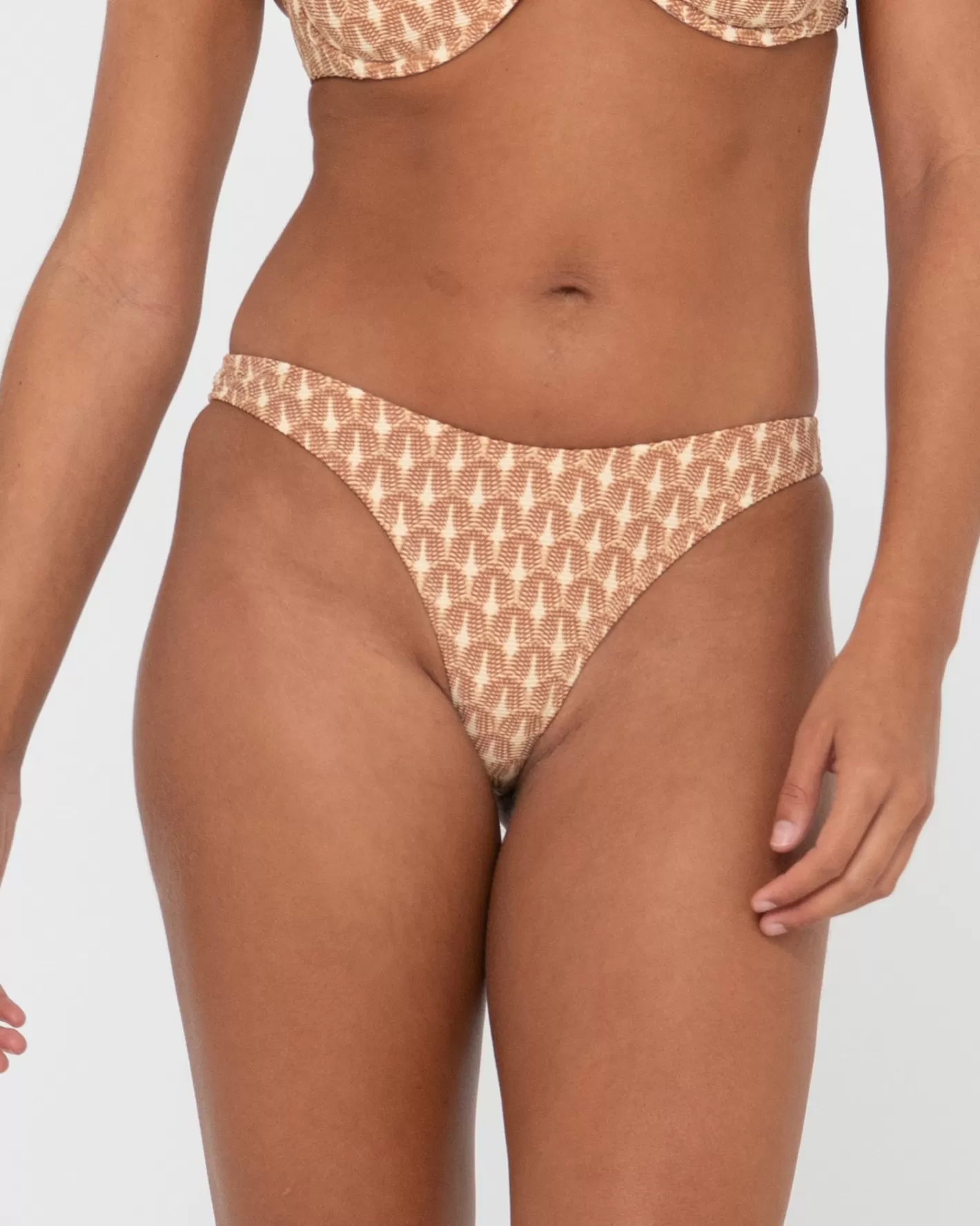 Mujer Rusty Braguita De Bikini Brasilena Estampada Panama