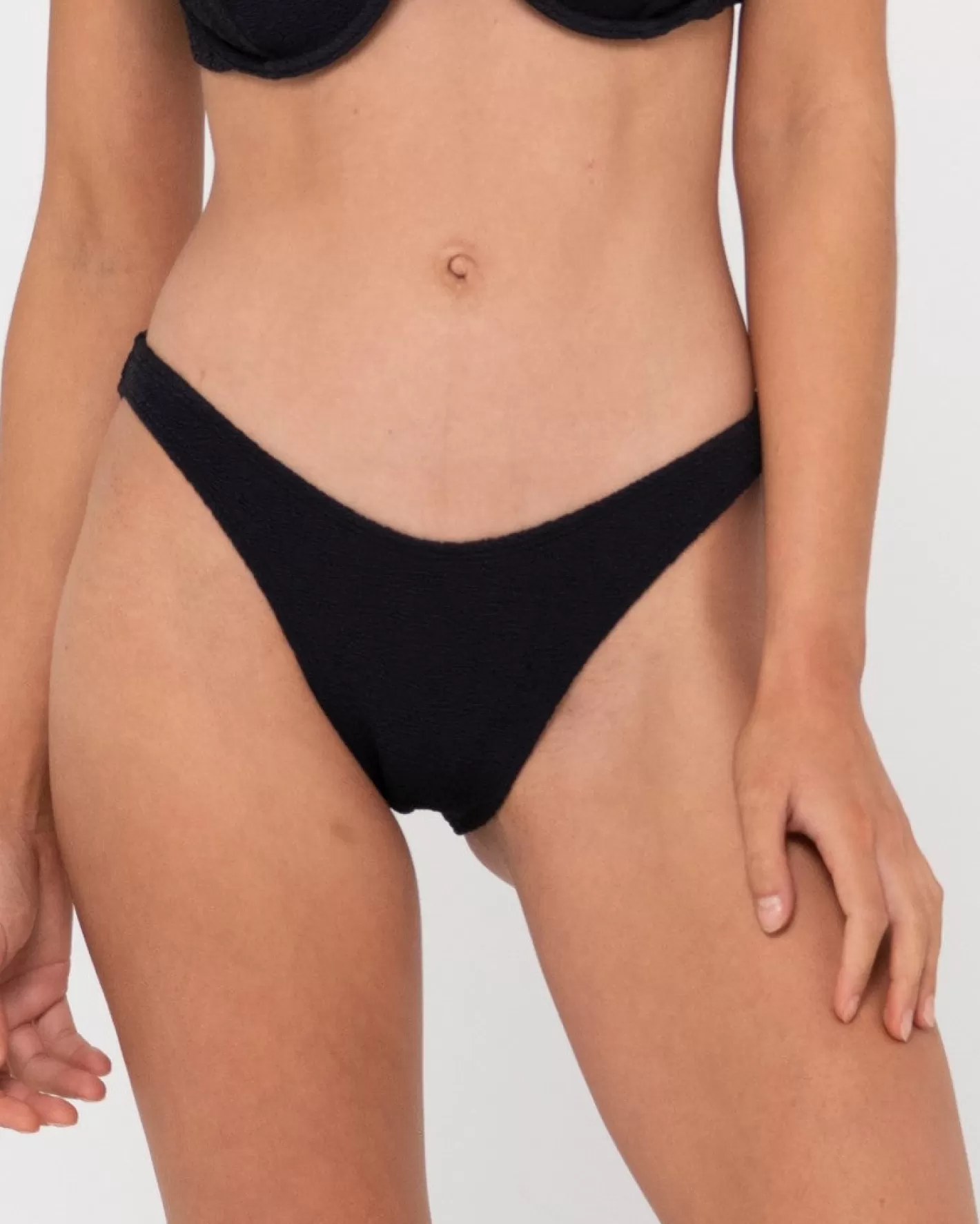 Mujer Rusty Braguita De Bikini Clasica Con Textura De Sandalo