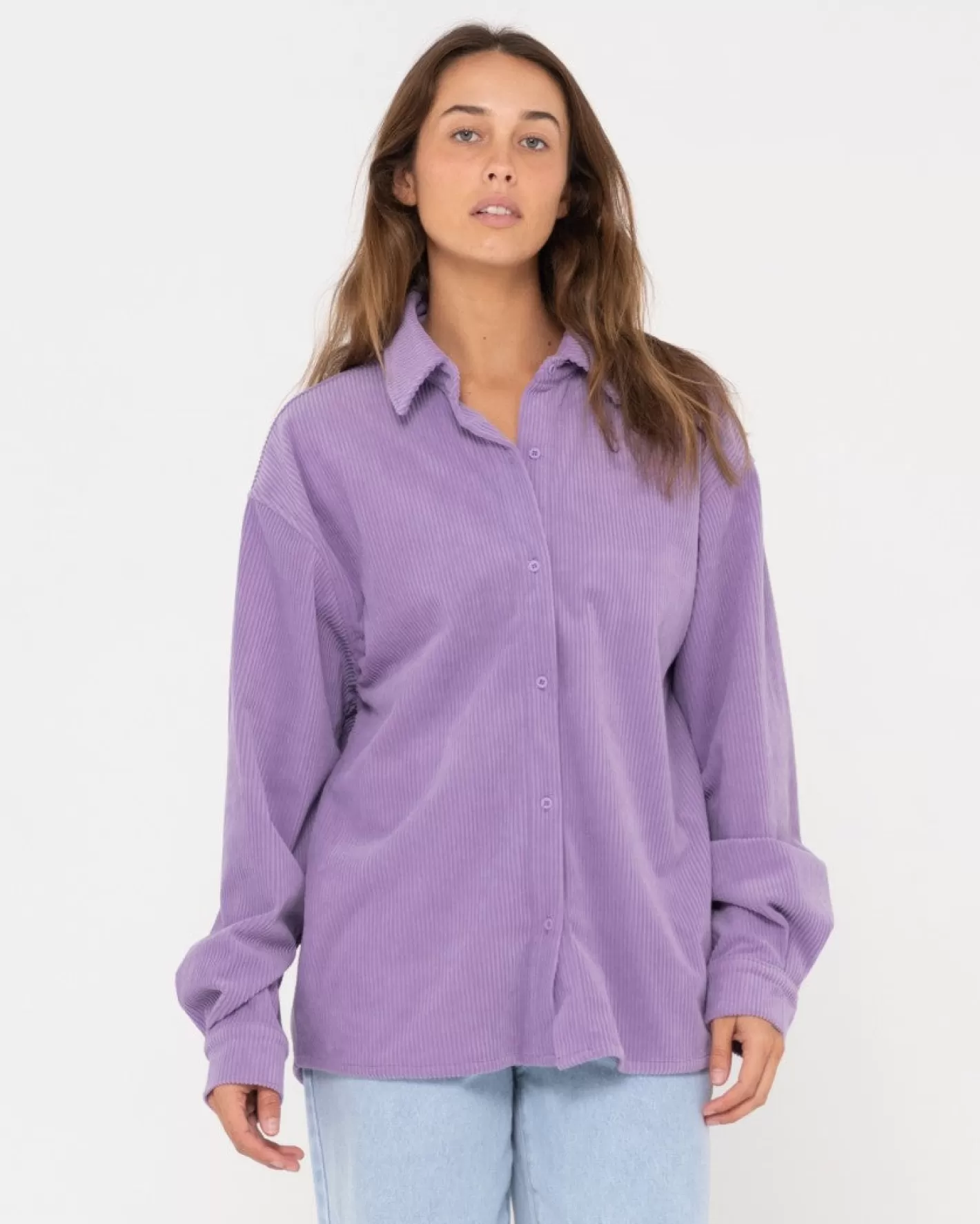 Mujer Rusty Camisa Chelsea De Pana Extragrande