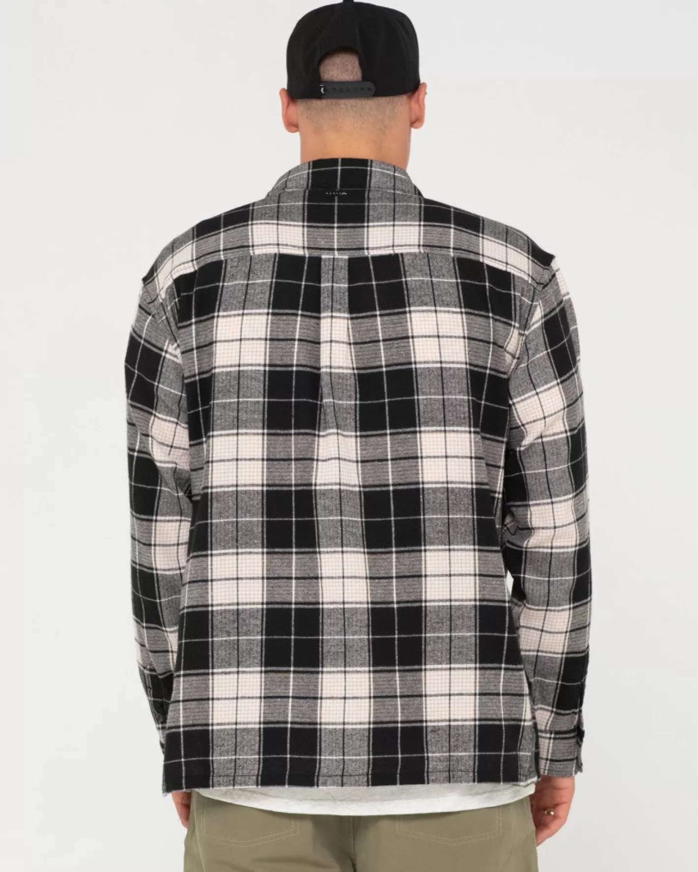 Hombre Rusty Camisa De Franela De Manga Larga Dry Eyes