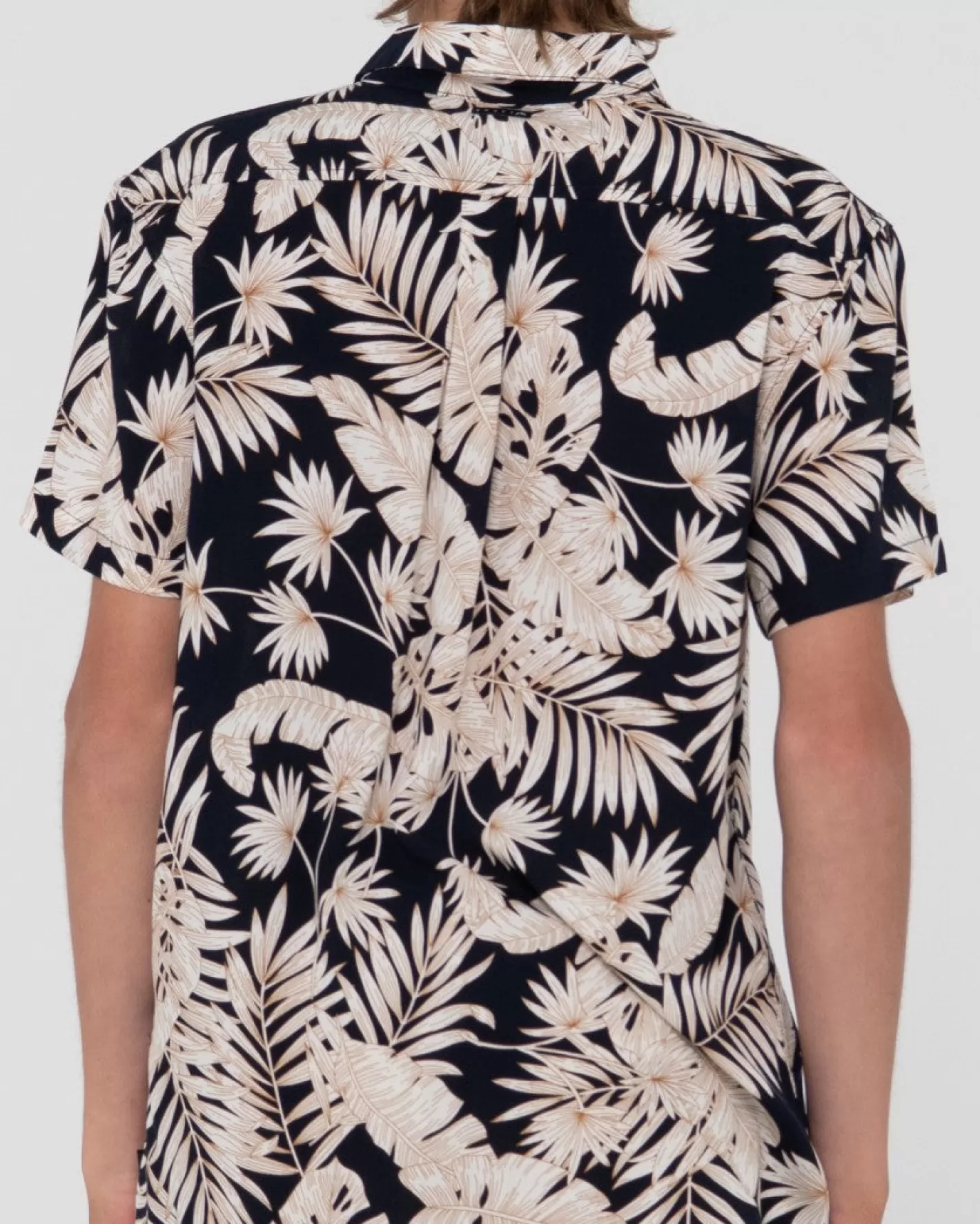 Niños Rusty Camisa De Manga Corta Con Estampado Line Up Para Nino