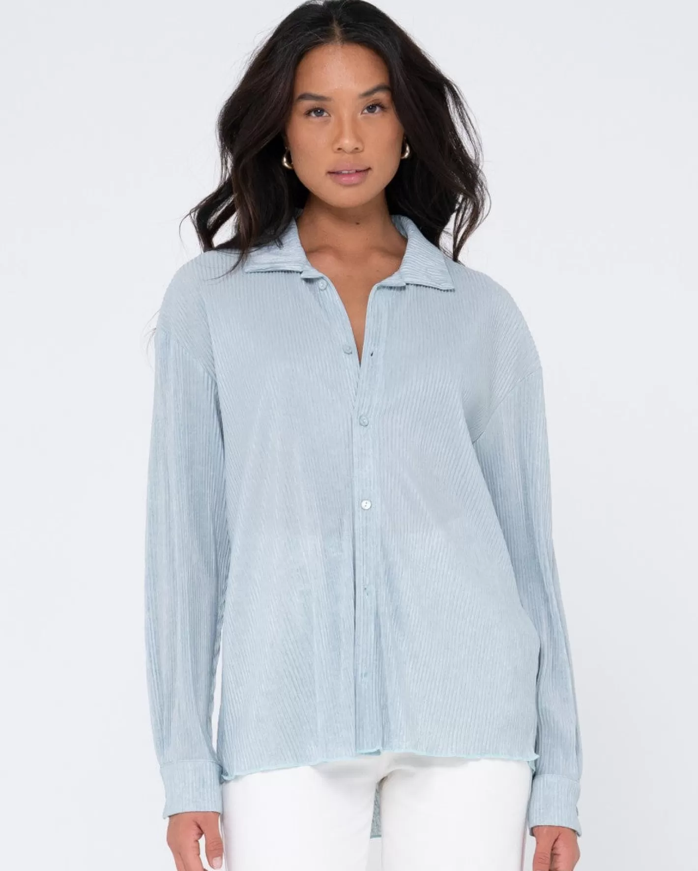 Mujer Rusty Camisa De Manga Larga Jayde