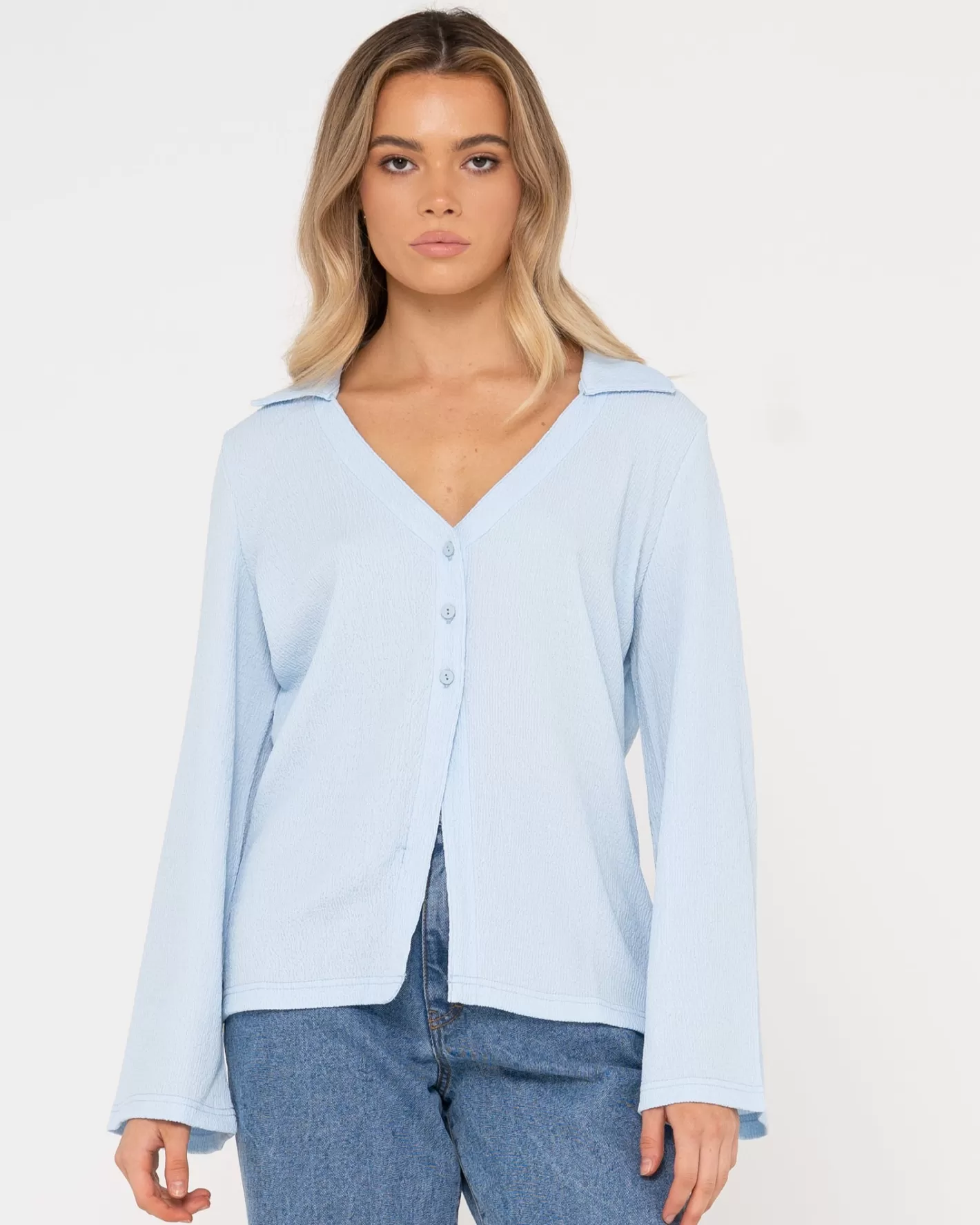Mujer Rusty Camisa De Manga Larga Maeve