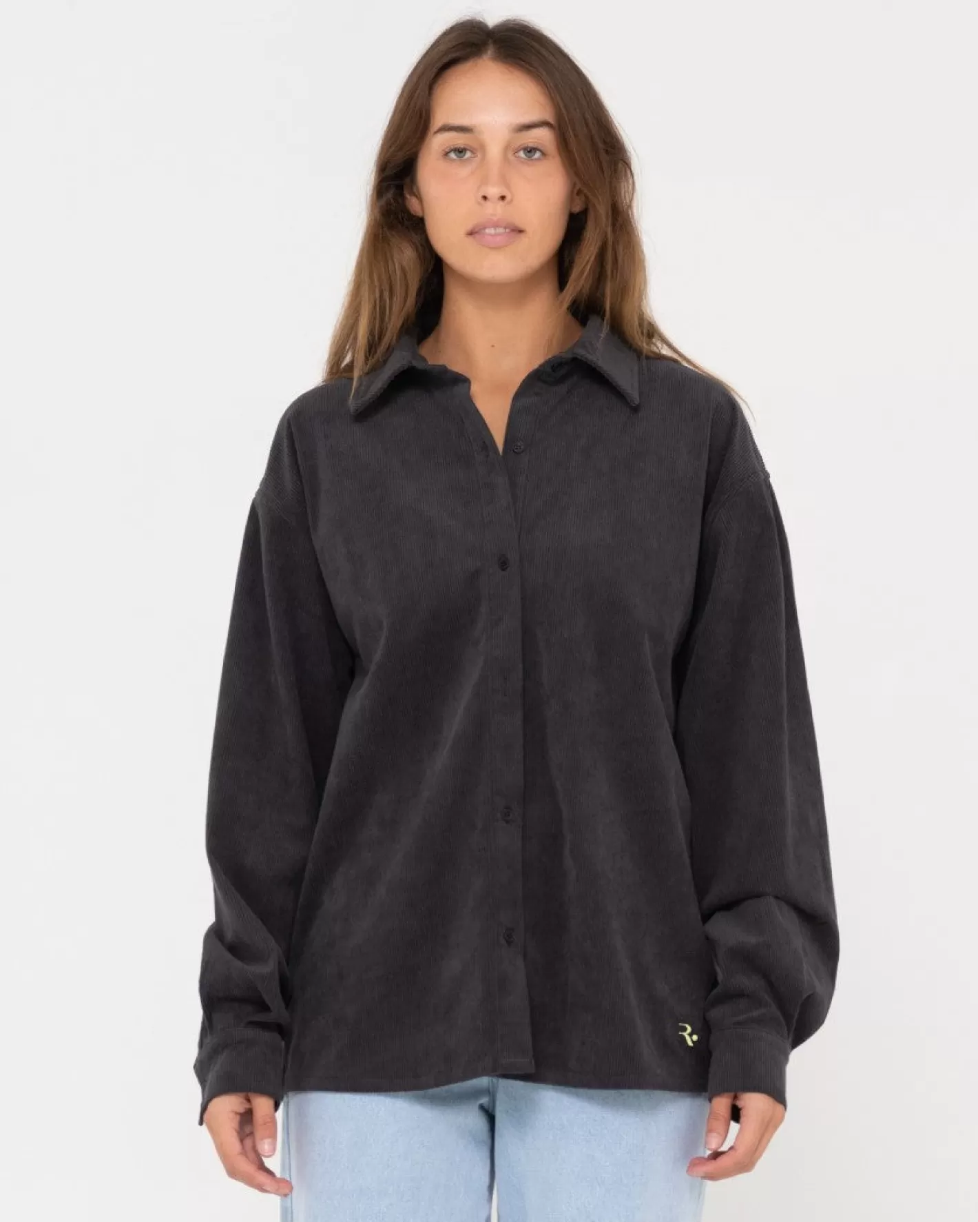 Mujer Rusty Camisa De Pana Extragrande The Secret