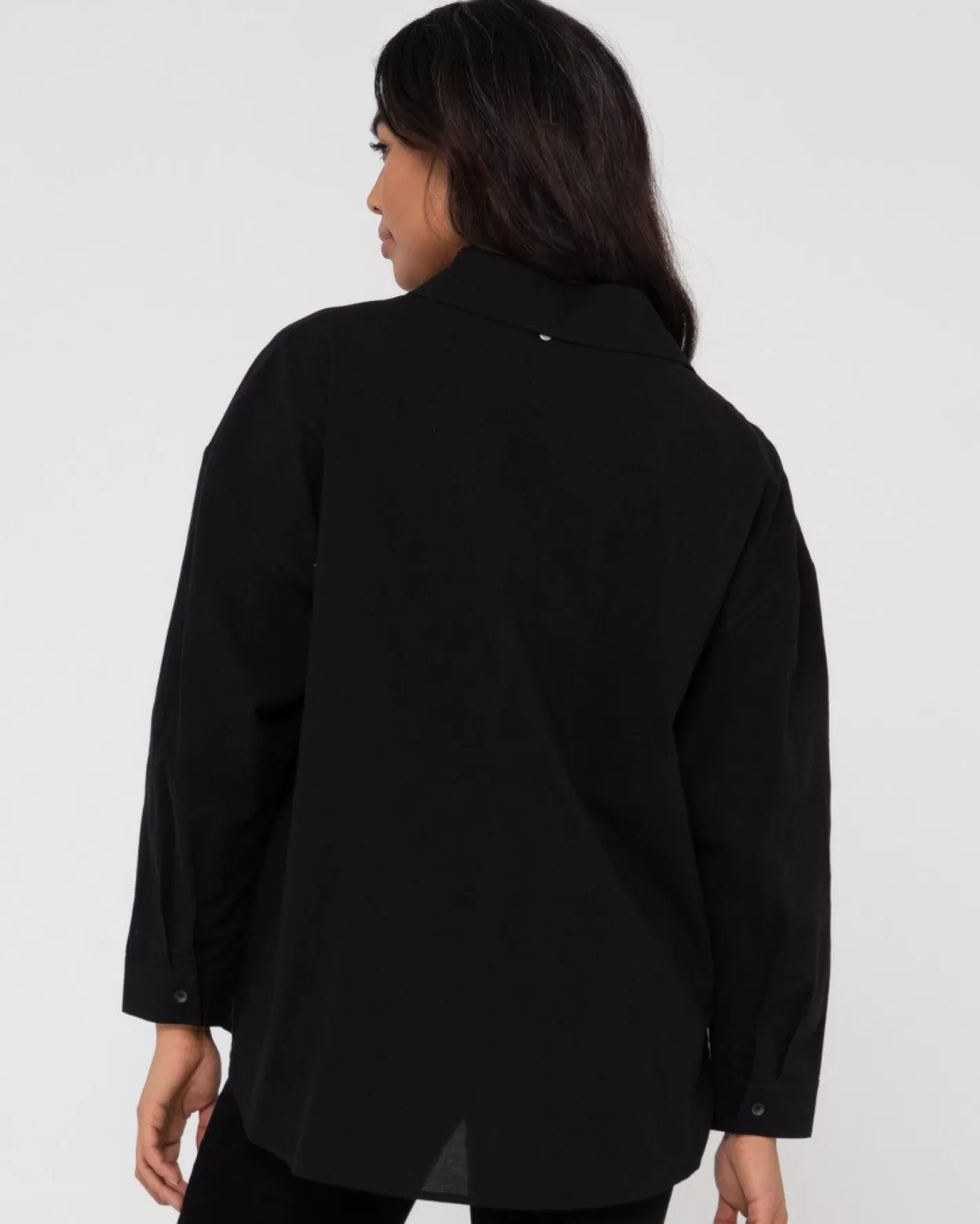 Mujer Rusty Camisa Extragrande Jaspeada