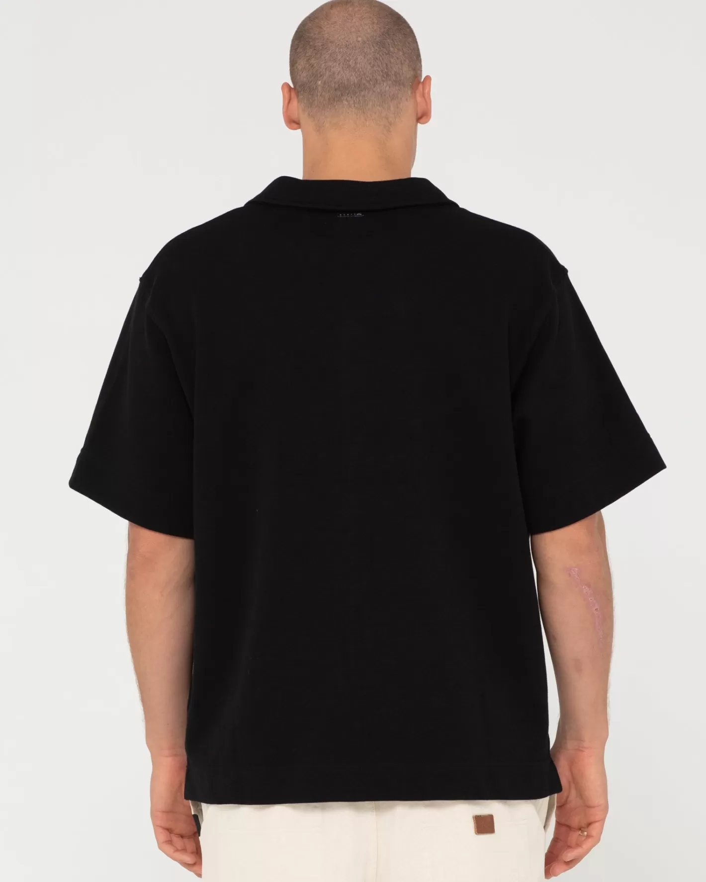 Hombre Rusty Camisa Manga Corta Boxy Badman