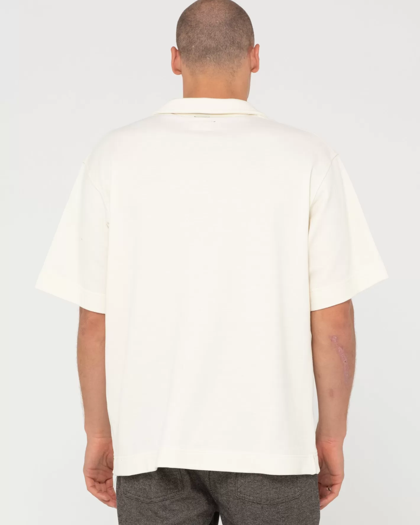 Hombre Rusty Camisa Manga Corta Boxy Badman