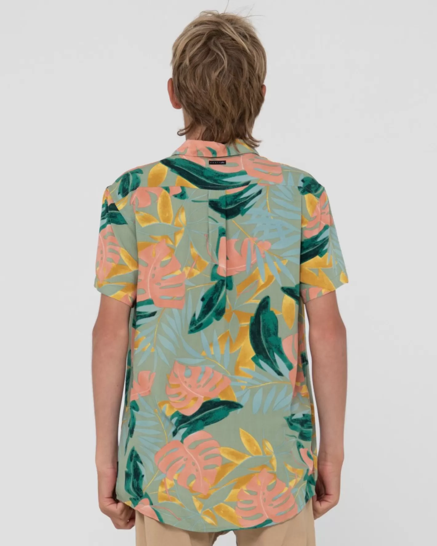 Niños Rusty Camisa Manga Corta Pastel Paradise Nino