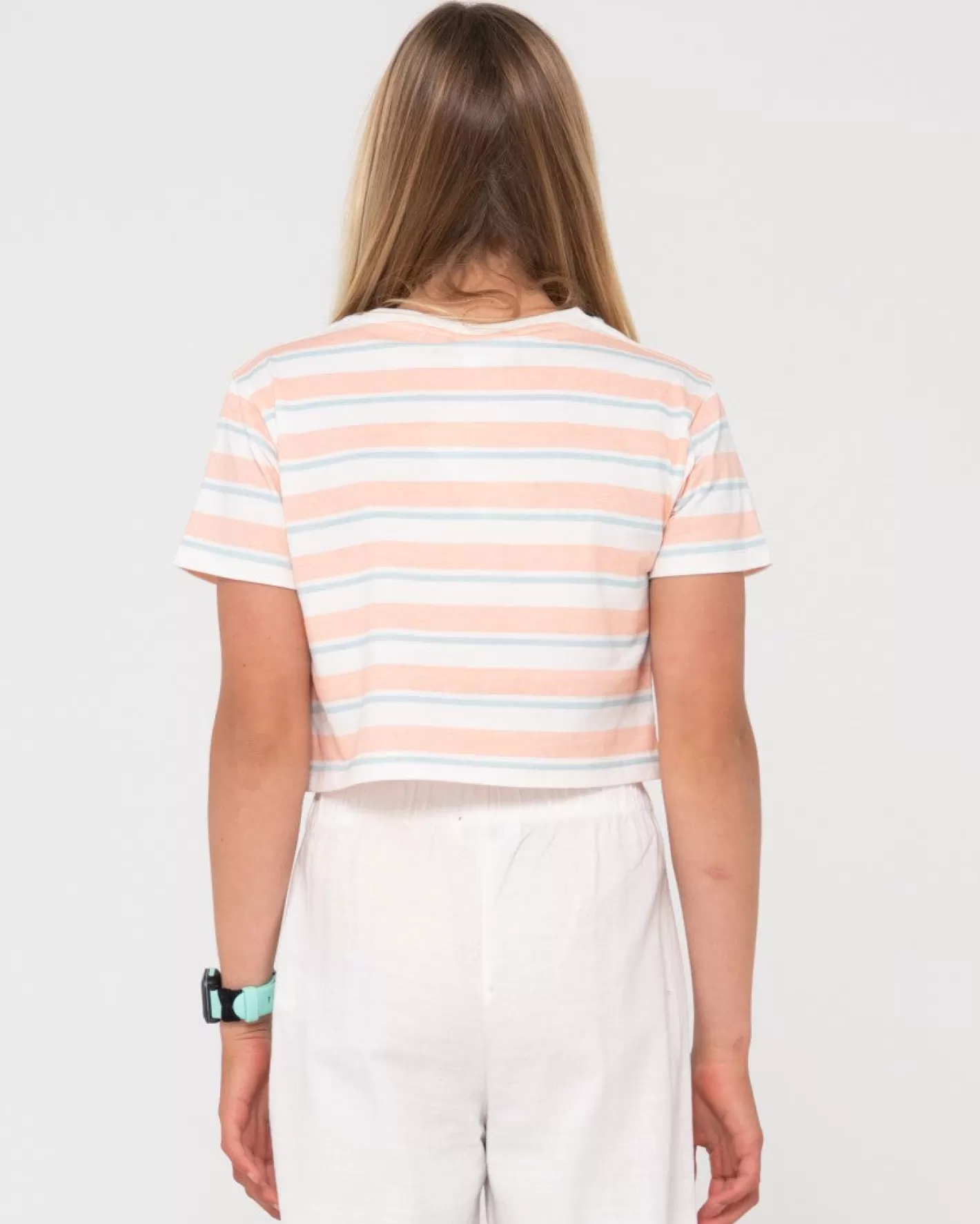 Niños Rusty Camiseta Camila Stripe Ninas