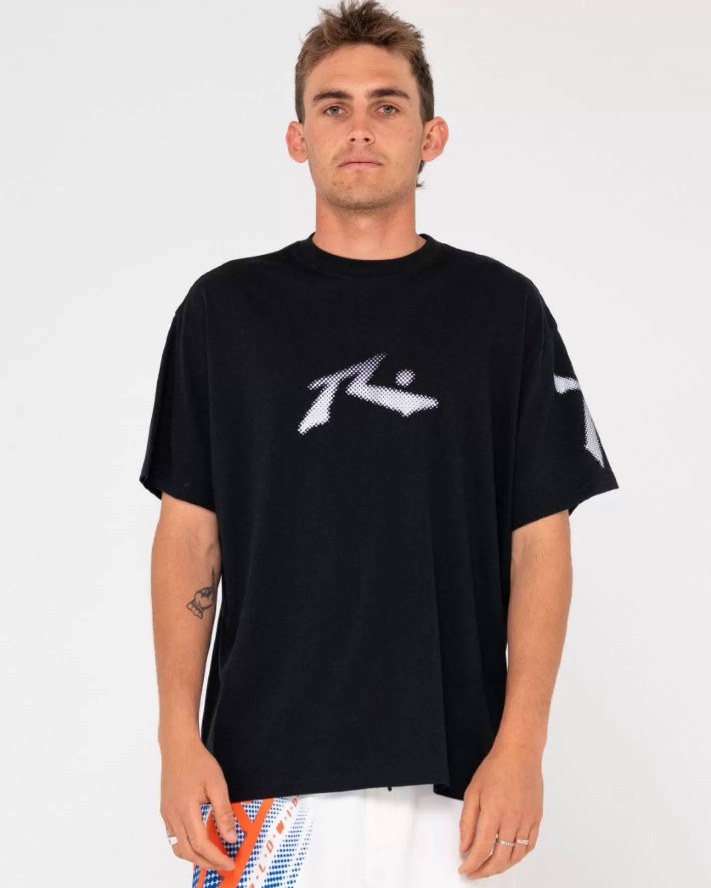 Hombre Rusty Camiseta Con Estampado Reflectante Comp Revolution X