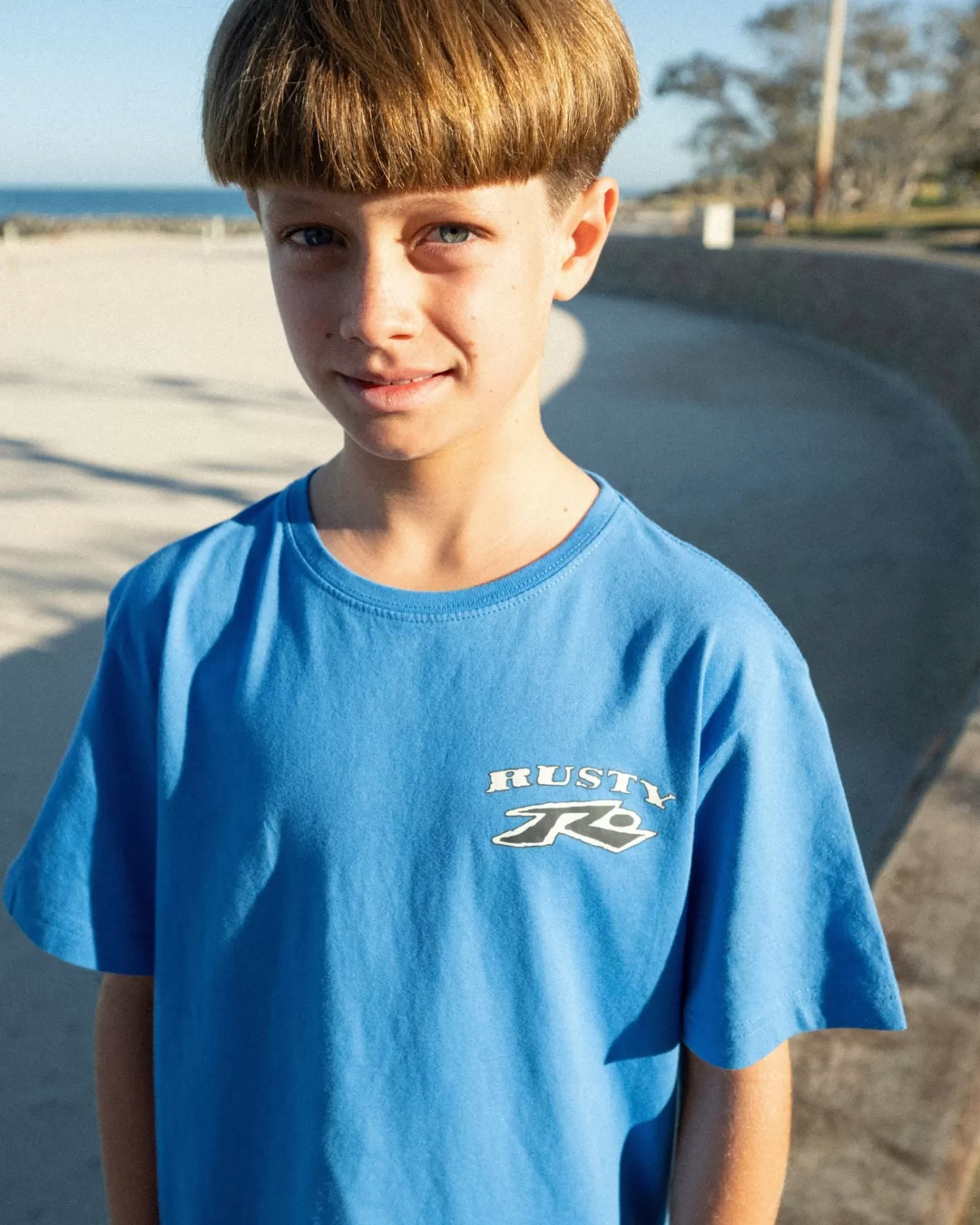 Niños Rusty Camiseta Con Grafico Tribal Burn Para Niños
