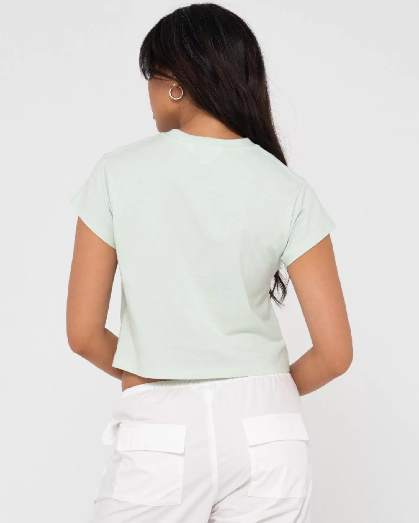 Mujer Rusty Camiseta Corta Clasica Essentials