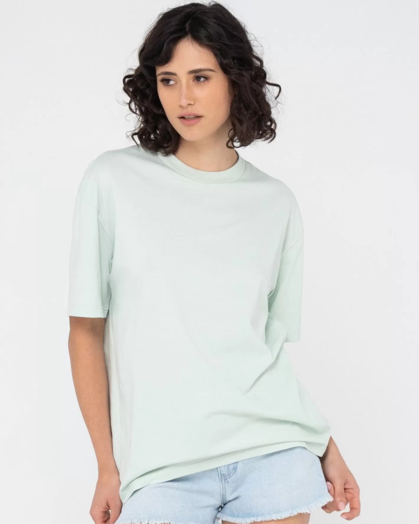 Mujer Rusty Camiseta De Corte Boyfriend De Blanks