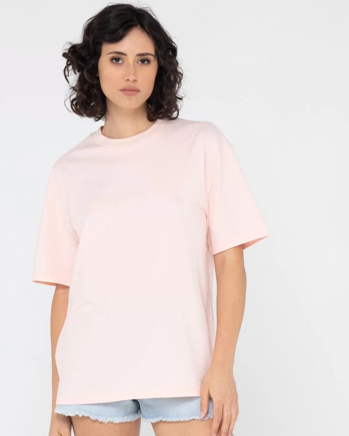 Mujer Rusty Camiseta De Corte Boyfriend De Blanks