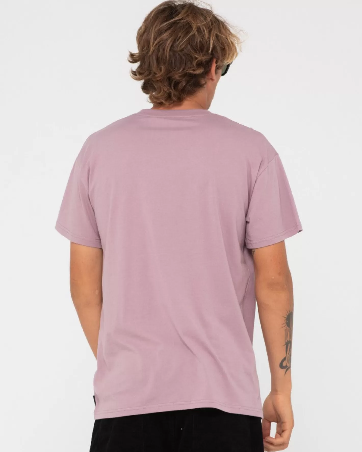 Hombre Rusty Camiseta De Manga Corta Con Corte Corto
