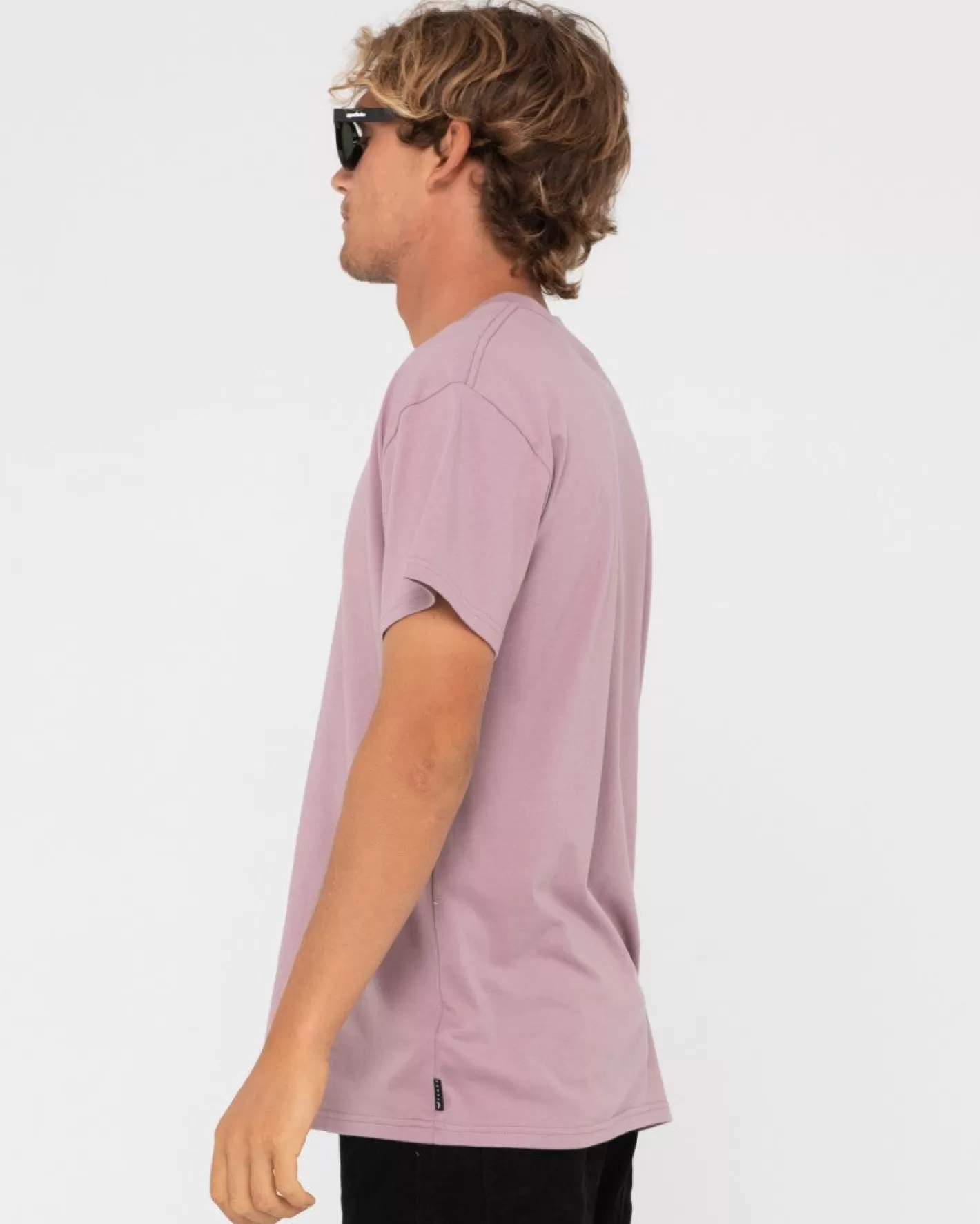 Hombre Rusty Camiseta De Manga Corta Con Corte Corto