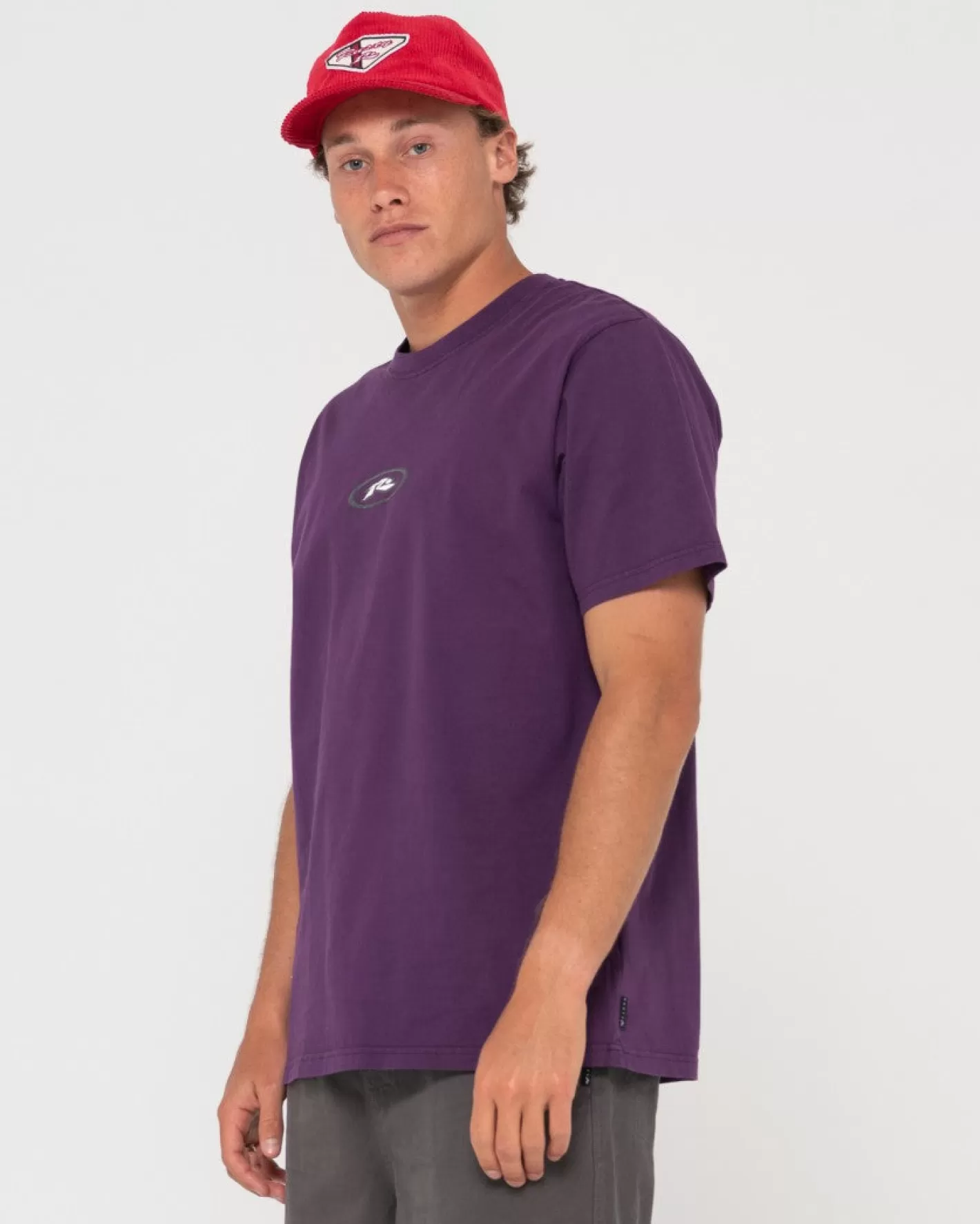 Hombre Rusty Camiseta De Manga Corta Con Estampado Heritage De Slowmo