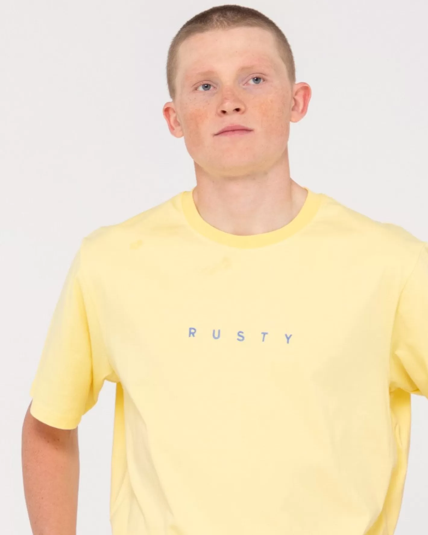 Hombre Rusty Camiseta De Manga Corta De Corte Corto 2