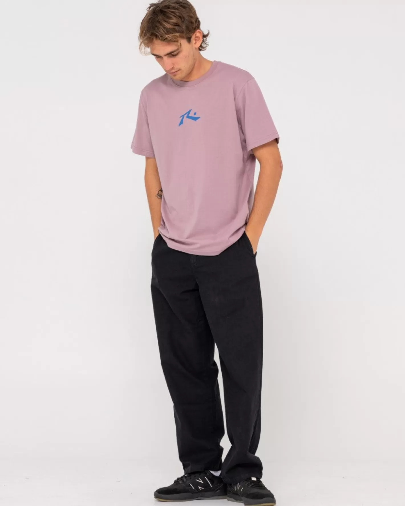 Hombre Rusty Camiseta De Manga Corta One Hit Competition
