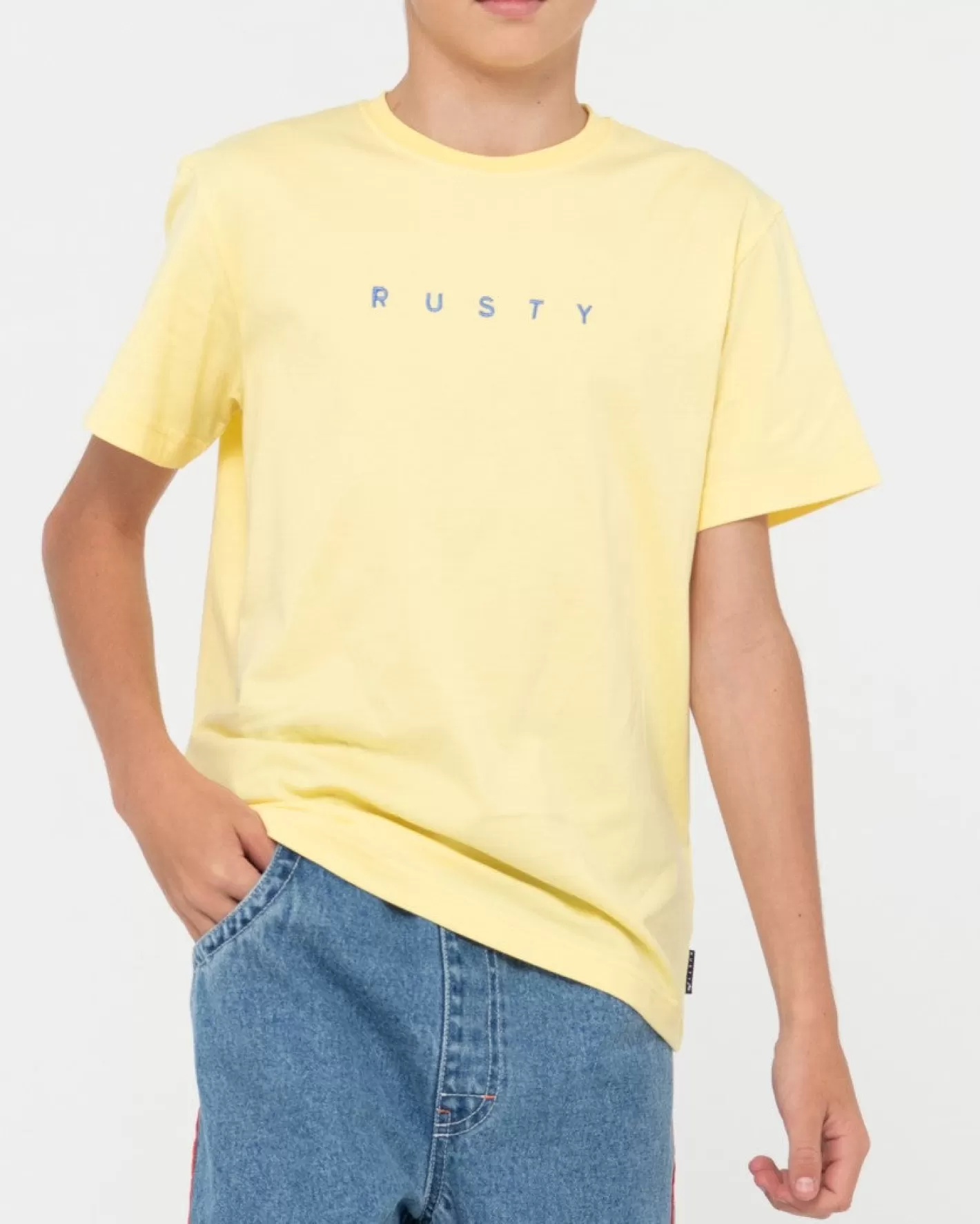 Niños Rusty Camiseta De Manga Corta Short Cut 2 Para Niños