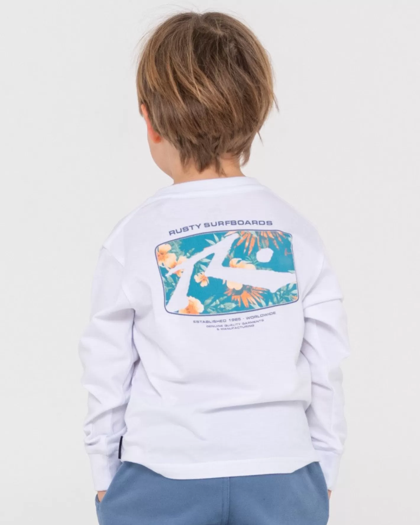 Niños Rusty Camiseta De Manga Larga Advocate Runts