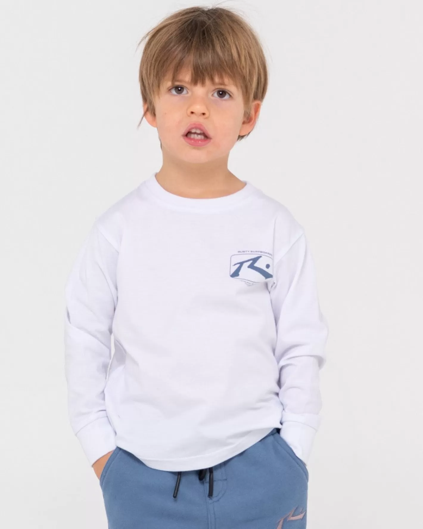 Niños Rusty Camiseta De Manga Larga Advocate Runts