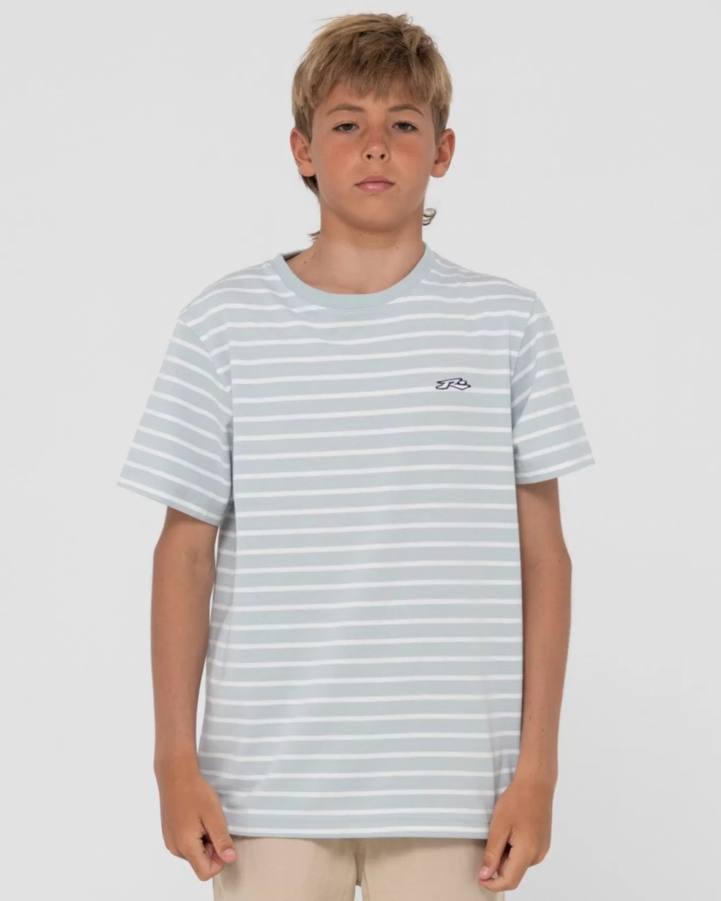 Niños Rusty Camiseta De Rayas Changing Lanes Para Niños