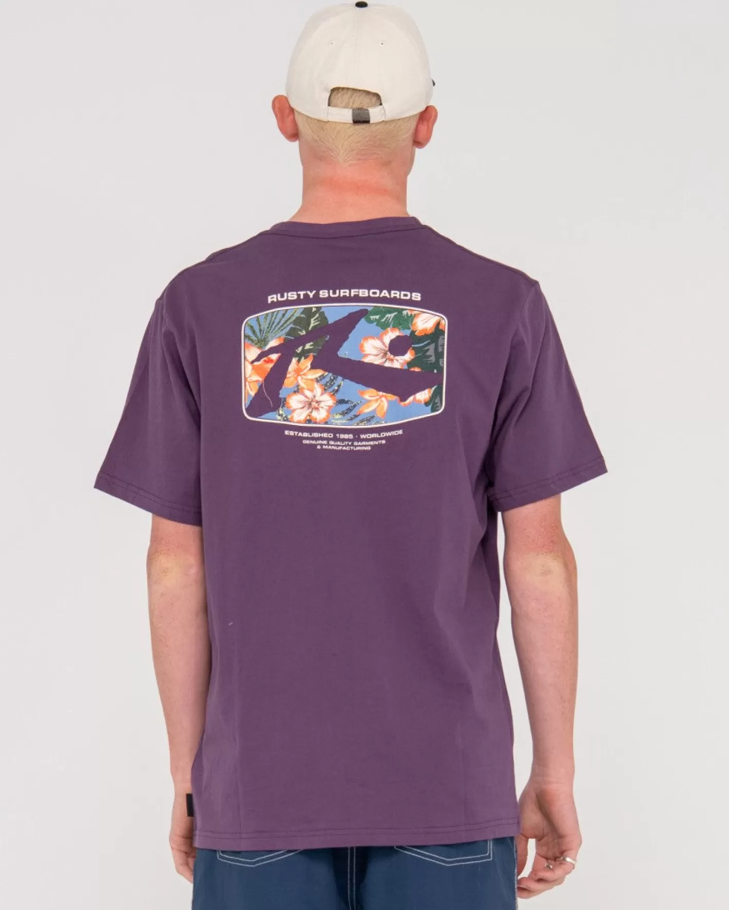 Hombre Rusty Camiseta Grafica De Manga Corta Advocate