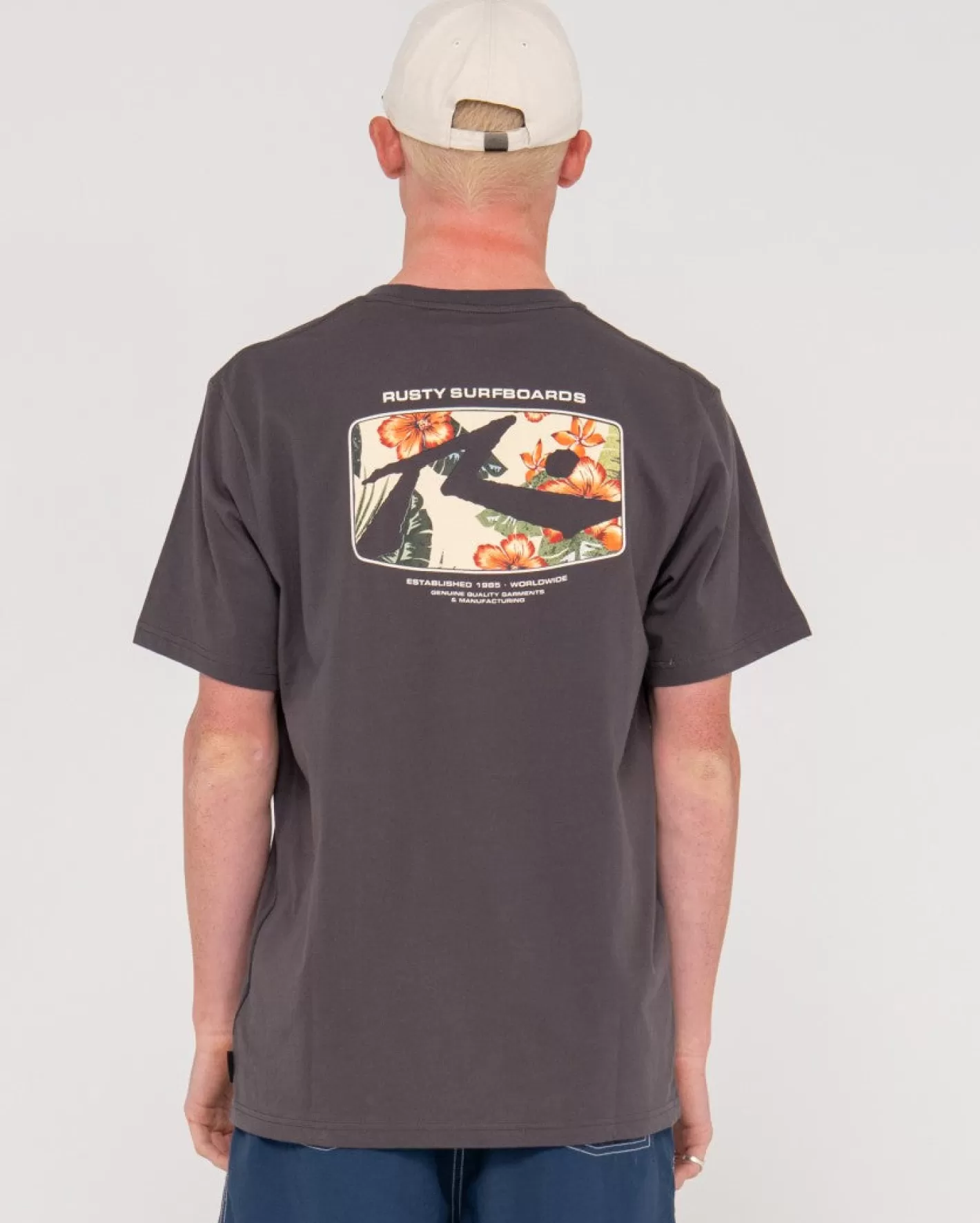 Hombre Rusty Camiseta Grafica De Manga Corta Advocate