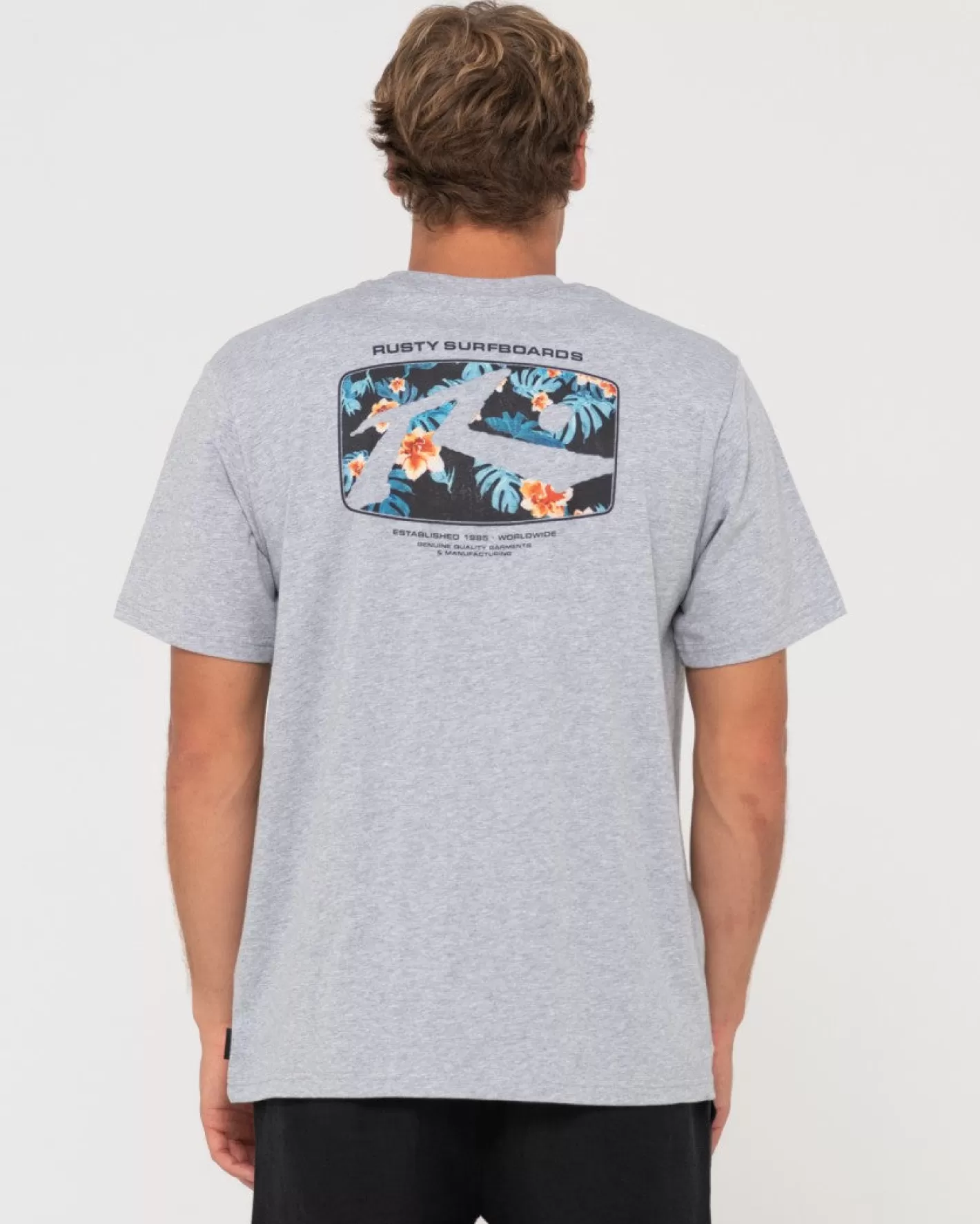 Hombre Rusty Camiseta Grafica De Manga Corta Advocate
