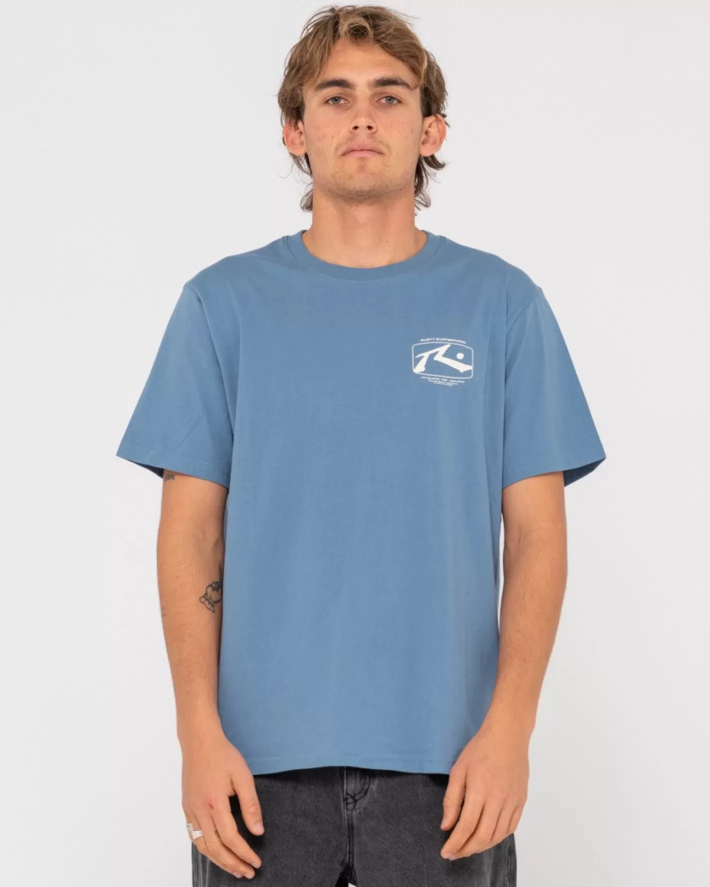 Hombre Rusty Camiseta Grafica De Manga Corta Advocate