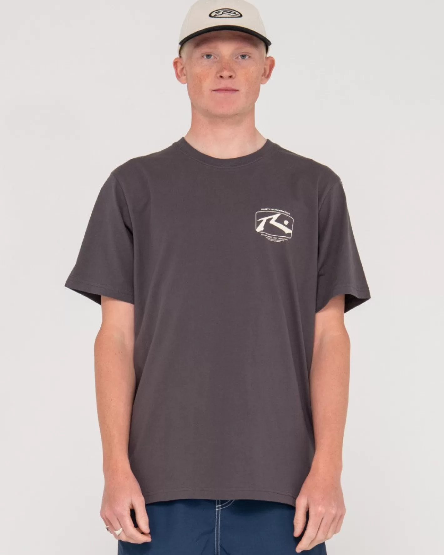 Hombre Rusty Camiseta Grafica De Manga Corta Advocate