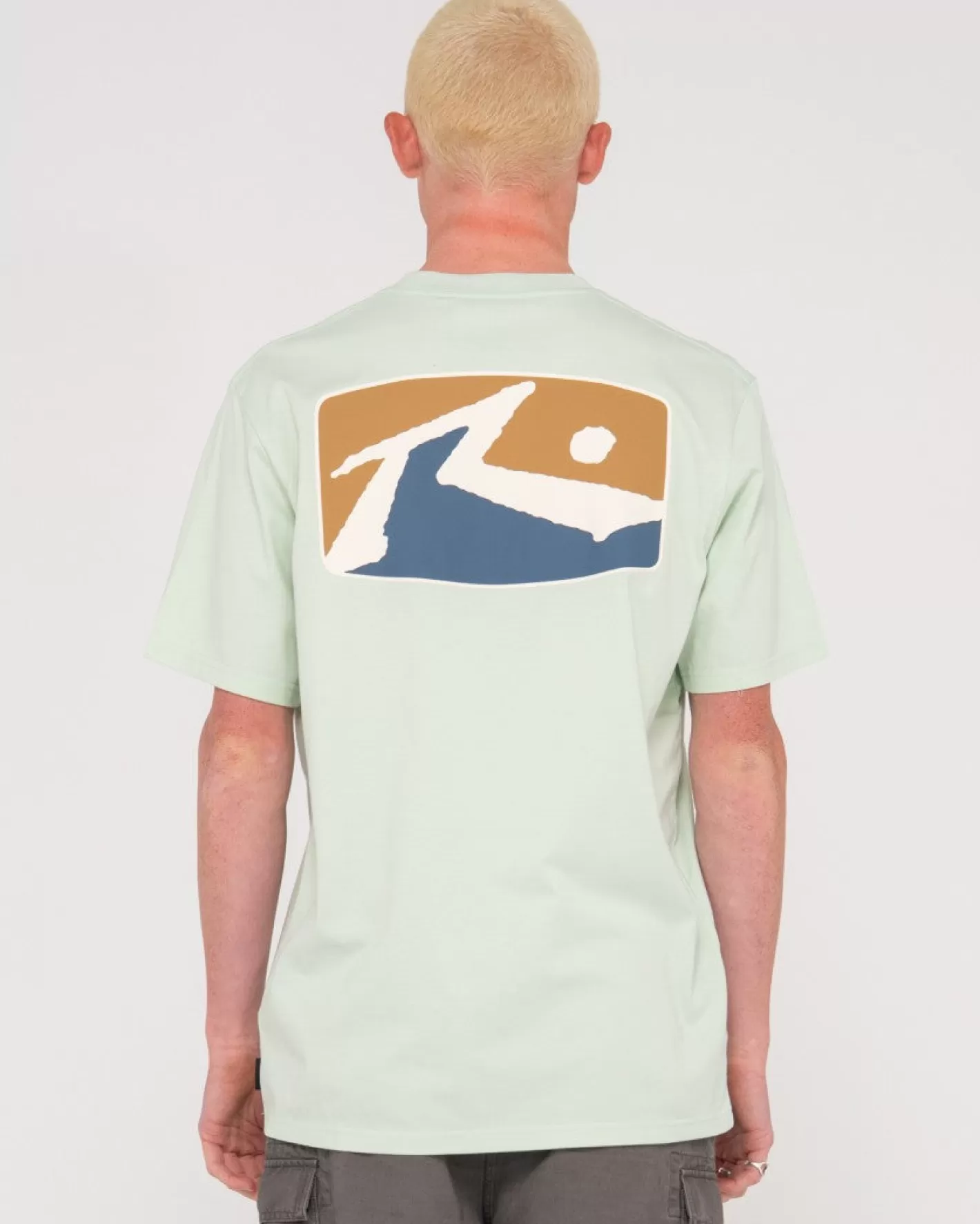 Hombre Rusty Camiseta Grafica De Manga Corta Click Bait
