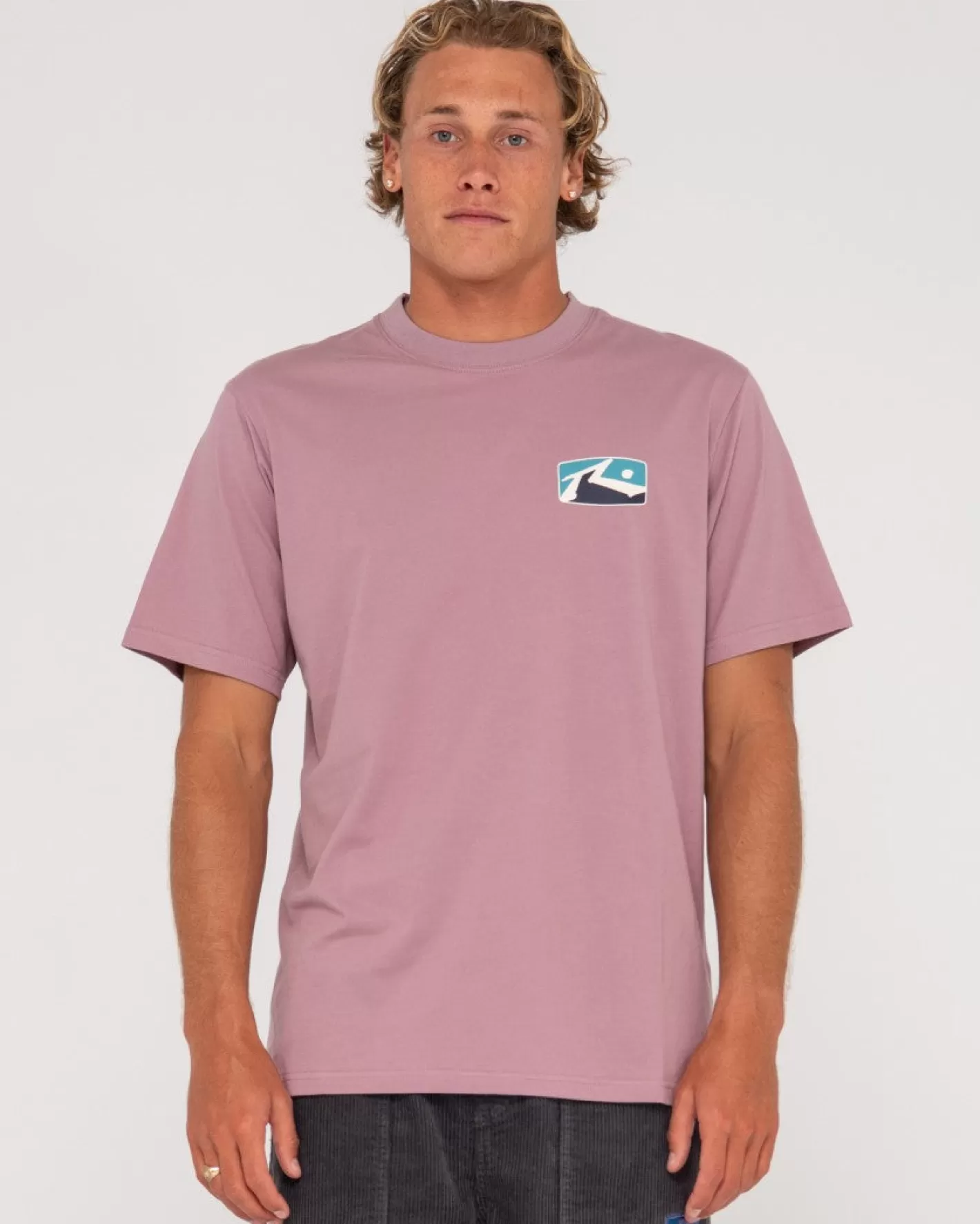 Hombre Rusty Camiseta Grafica De Manga Corta Click Bait