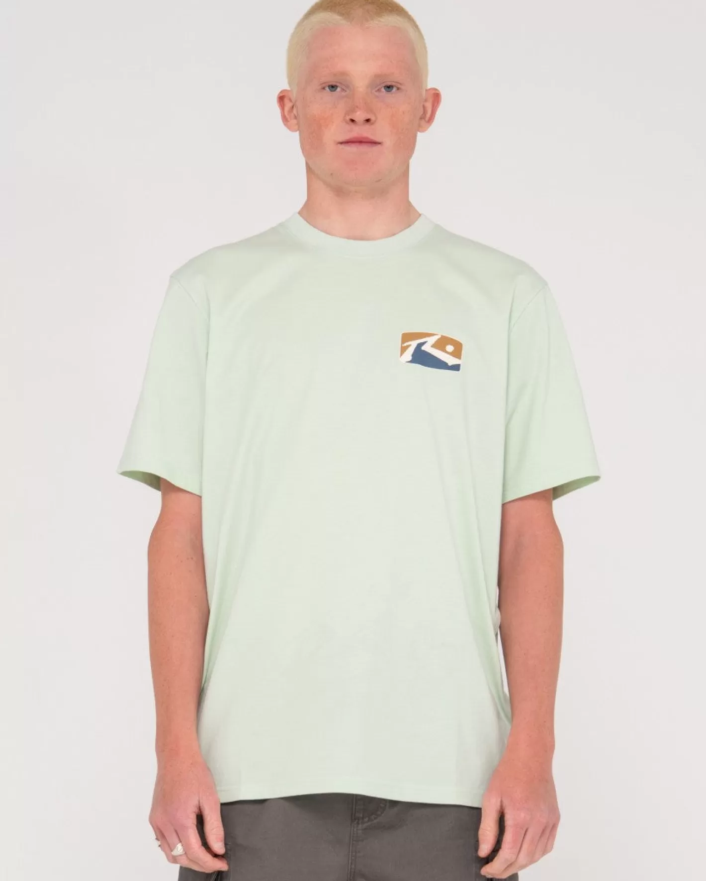 Hombre Rusty Camiseta Grafica De Manga Corta Click Bait