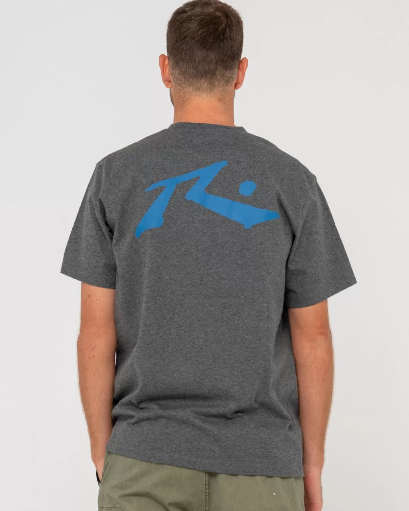 Hombre Rusty Camiseta Grafica De Manga Corta De Competicion