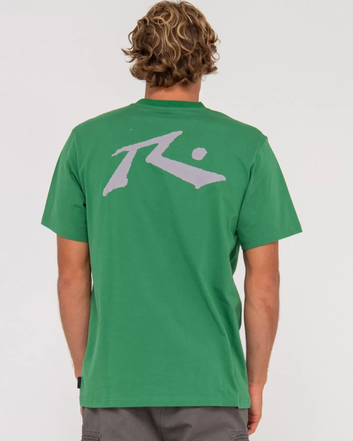 Hombre Rusty Camiseta Grafica De Manga Corta De Competicion
