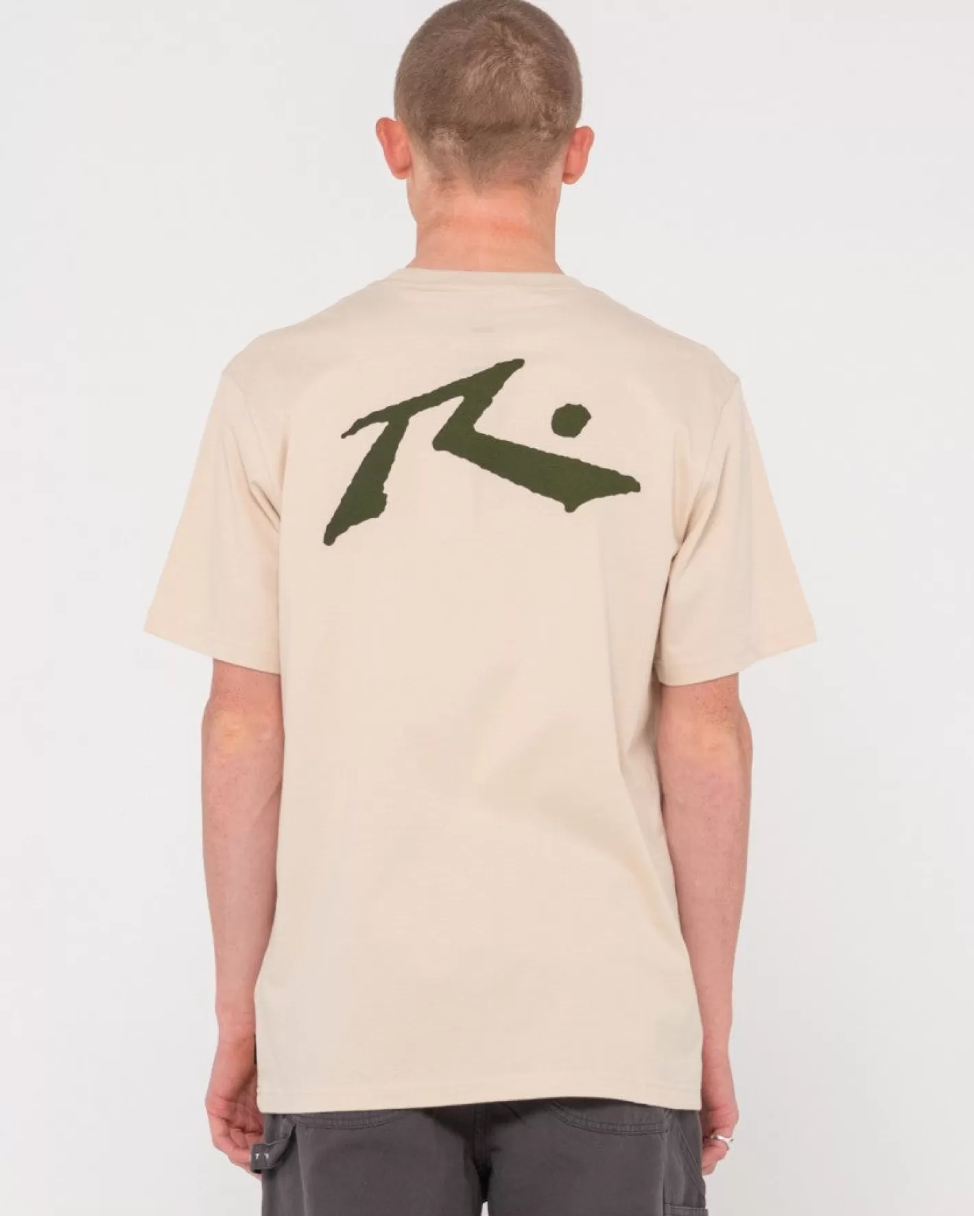 Hombre Rusty Camiseta Grafica De Manga Corta De Competicion