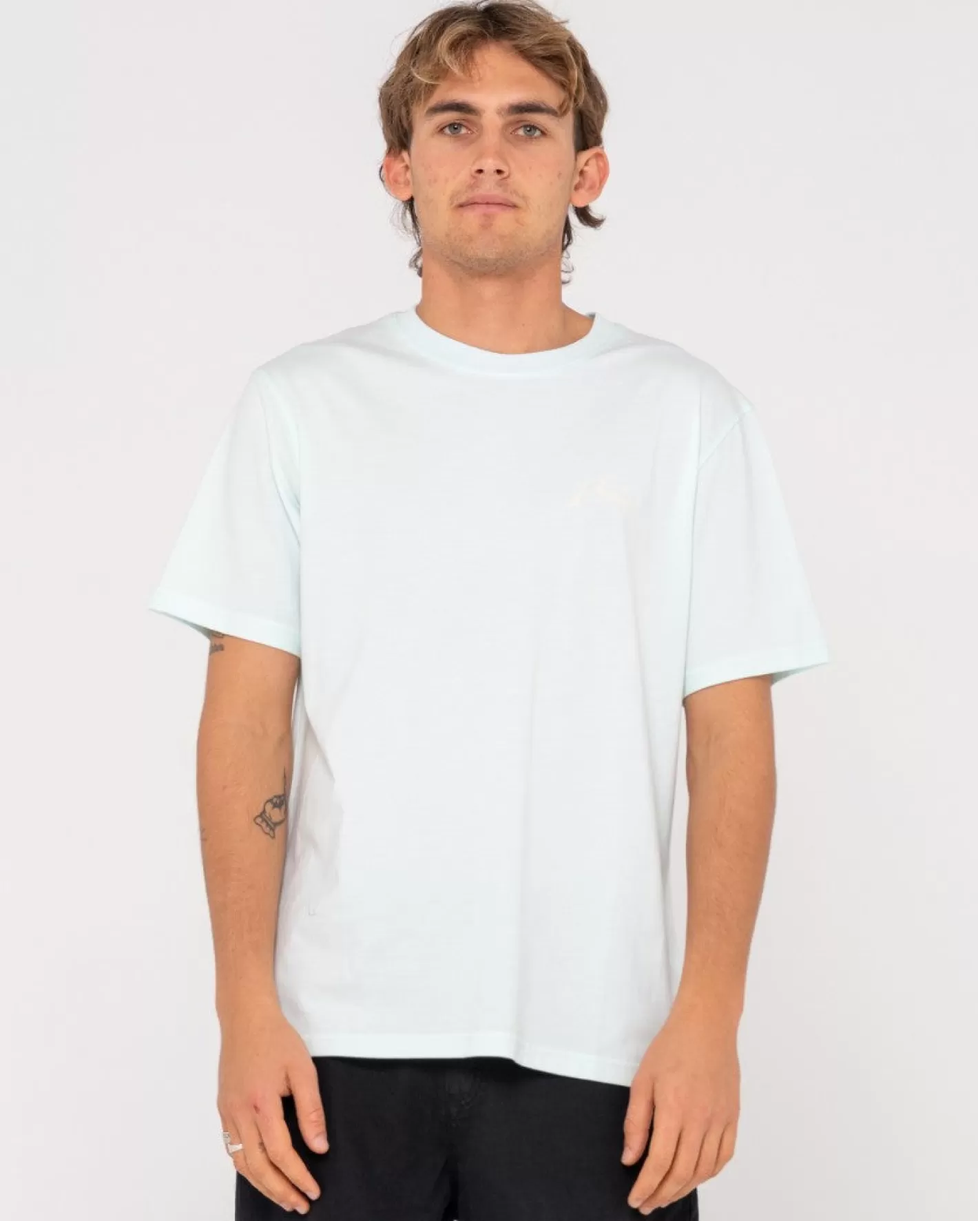 Hombre Rusty Camiseta Grafica De Manga Corta De Competicion