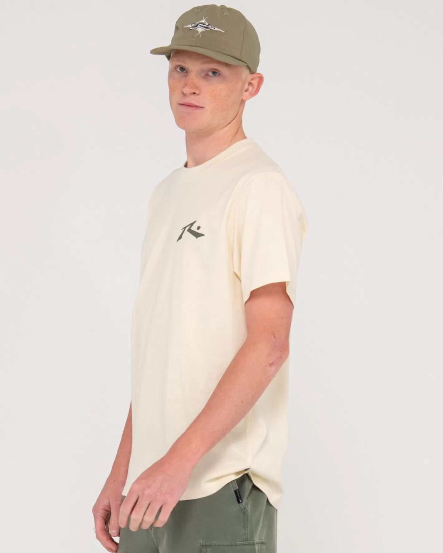 Hombre Rusty Camiseta Grafica De Manga Corta De Competicion
