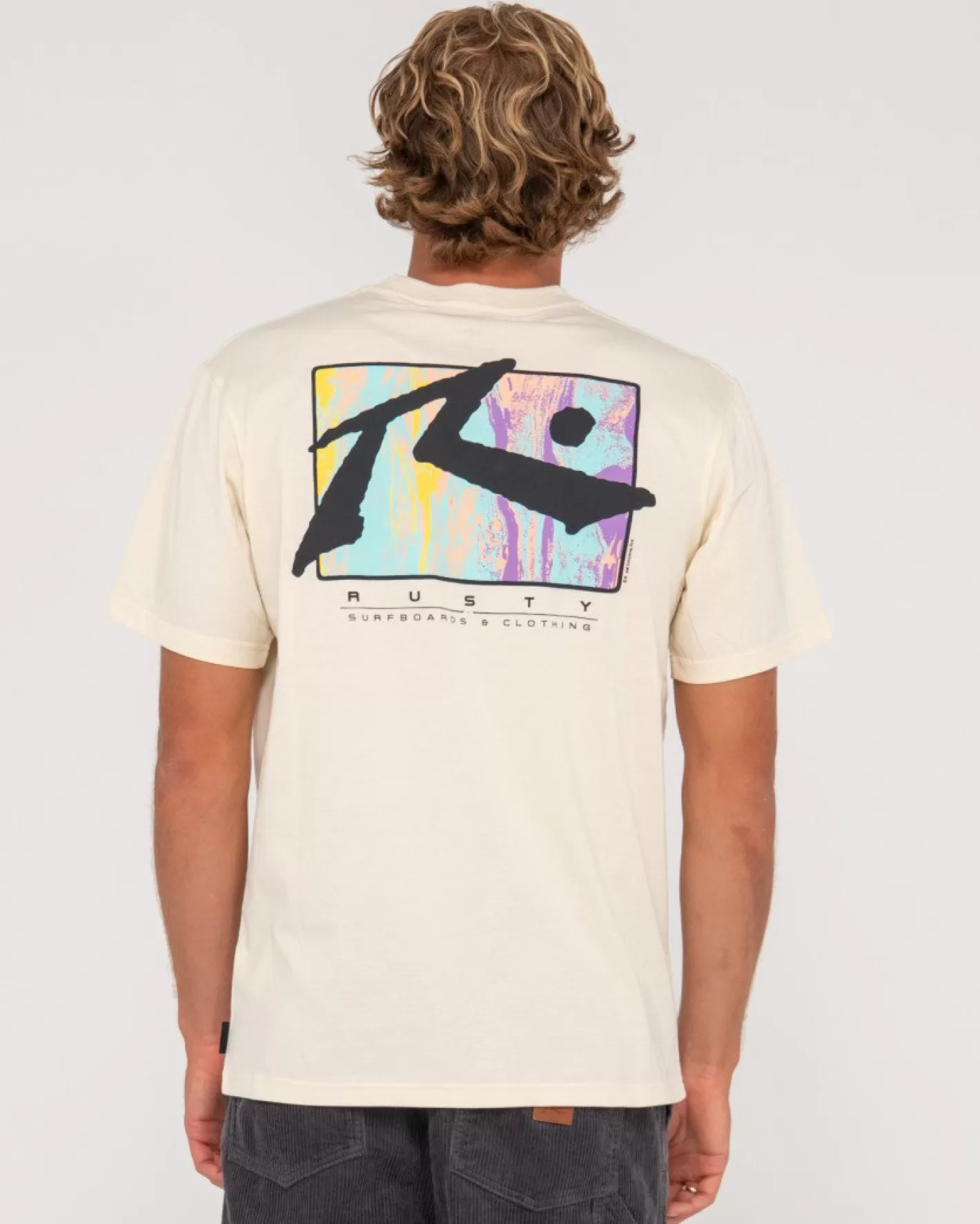 Hombre Rusty Camiseta Grafica De Manga Corta Dye Bath