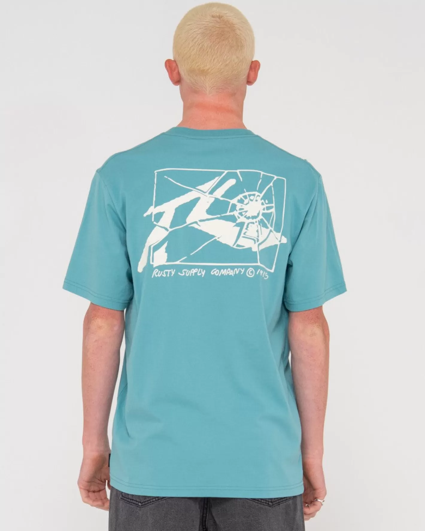 Hombre Rusty Camiseta Grafica De Manga Corta Shattered Dreams