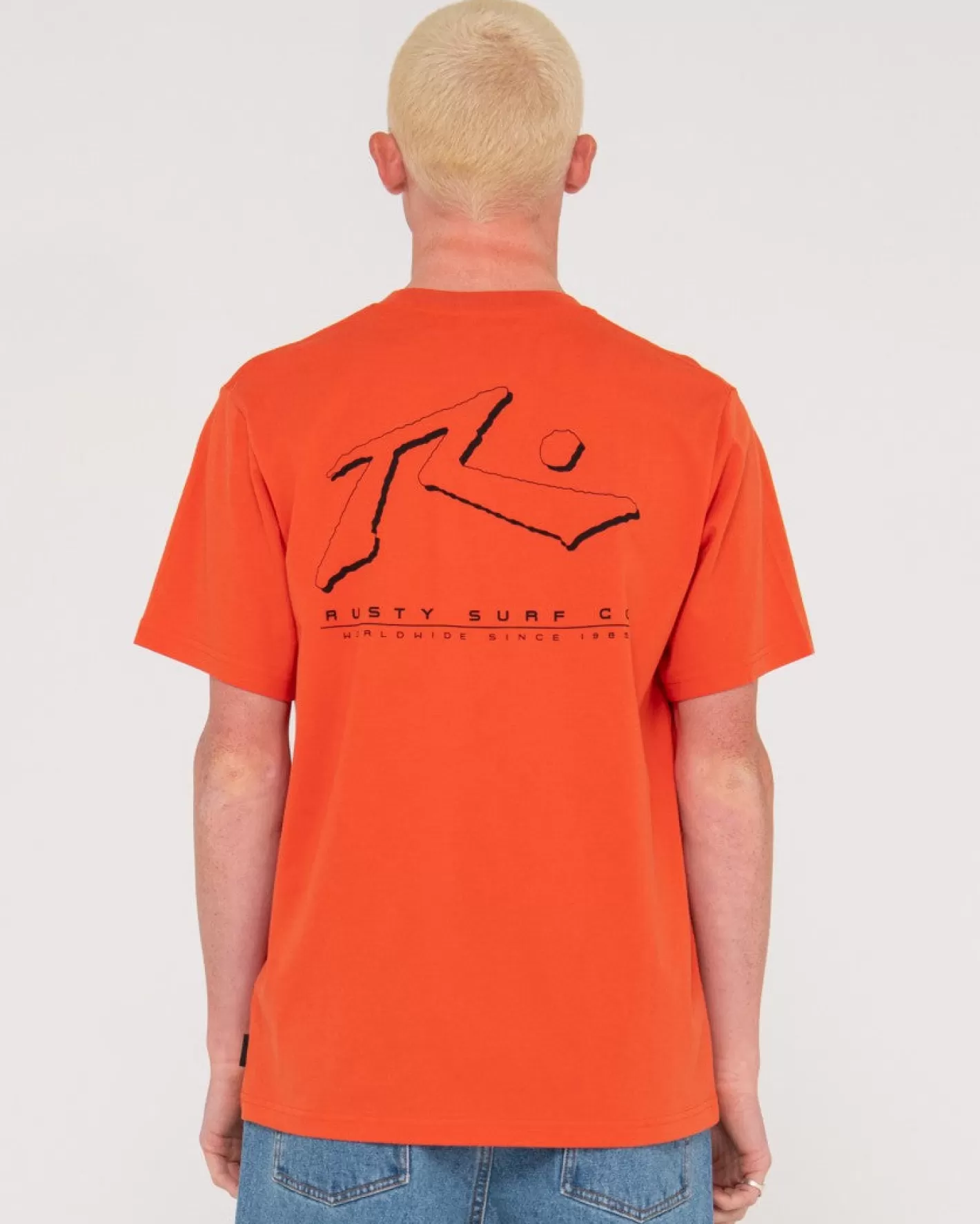 Hombre Rusty Camiseta Grafica De Manga Corta Sleds And Meds