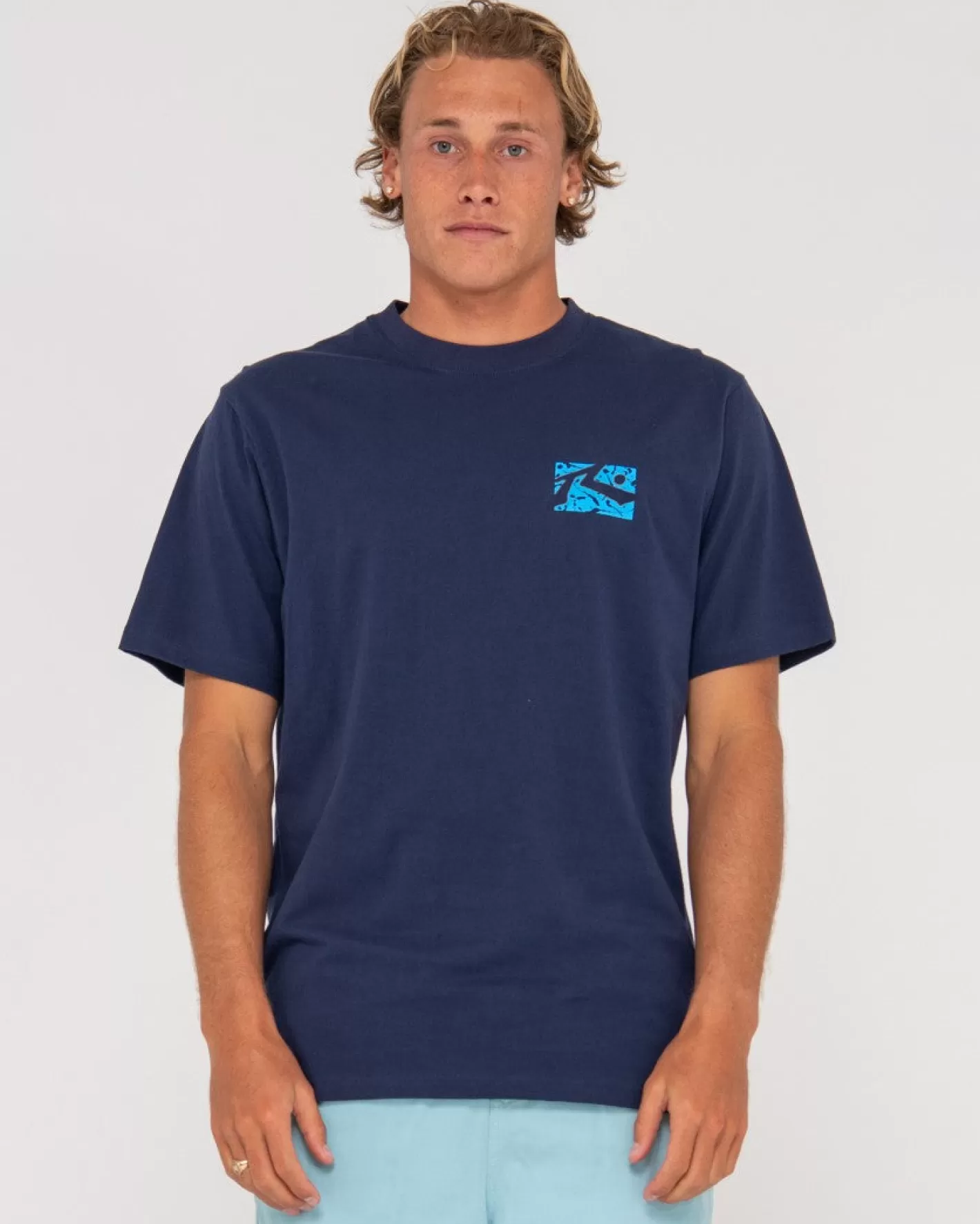 Hombre Rusty Camiseta Grafica De Manga Corta Splat Down