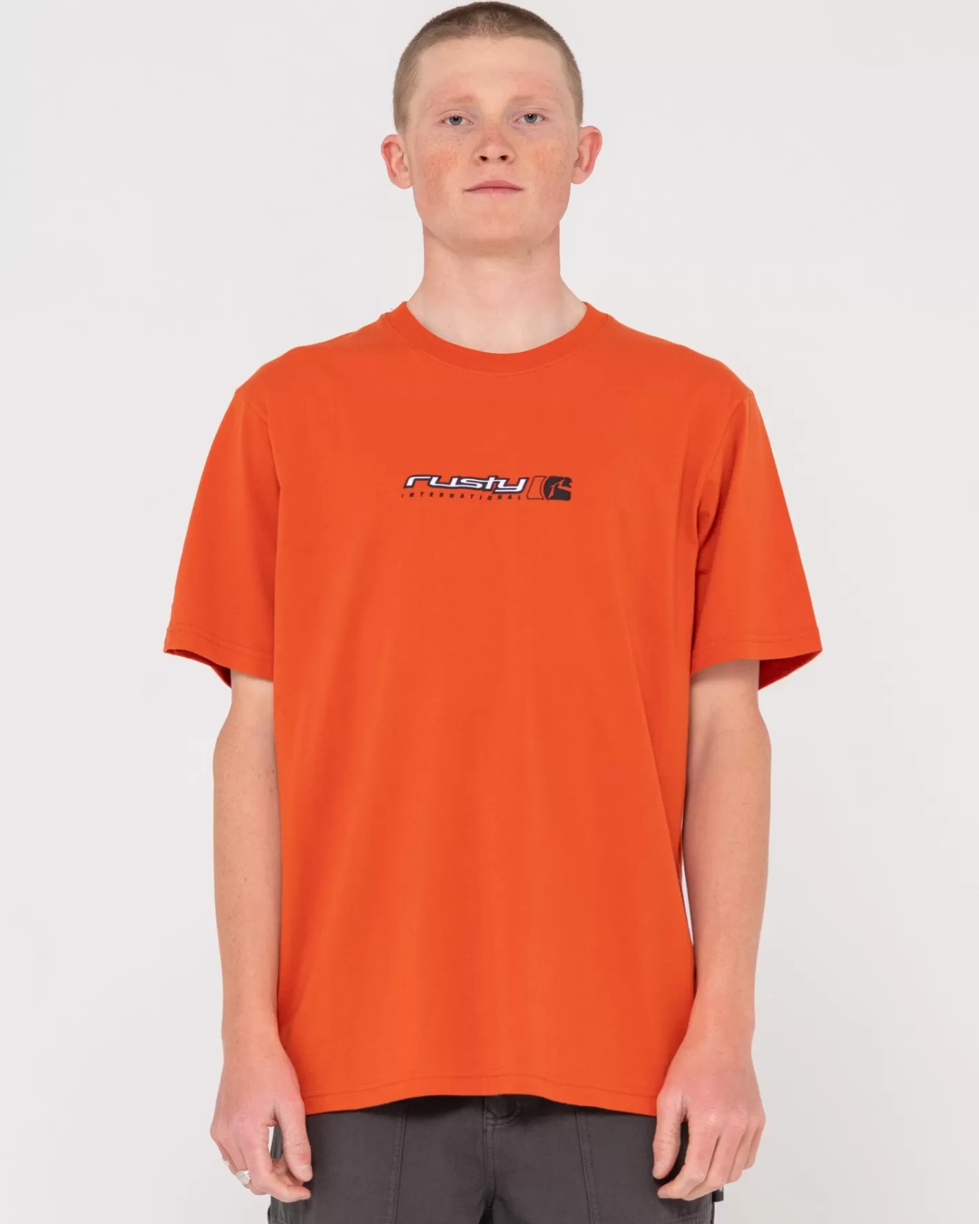 Hombre Rusty Camiseta Grafica De Manga Corta Y2Shay