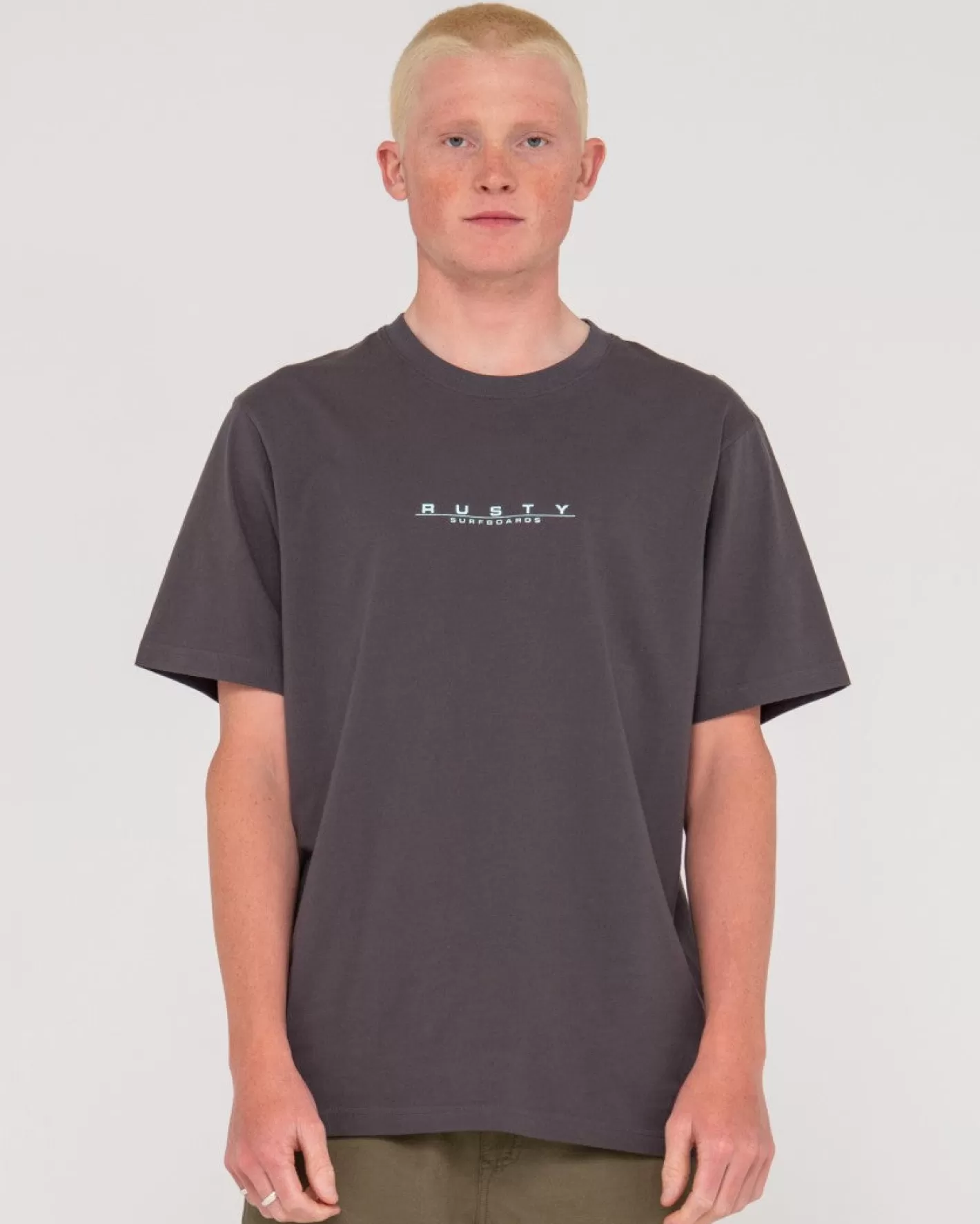 Hombre Rusty Camiseta Manga Corta Rs