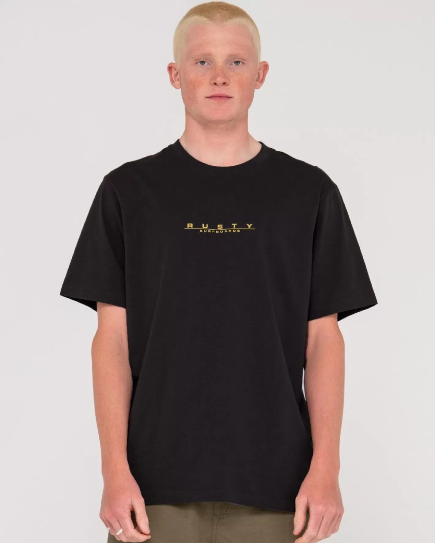 Hombre Rusty Camiseta Manga Corta Rs