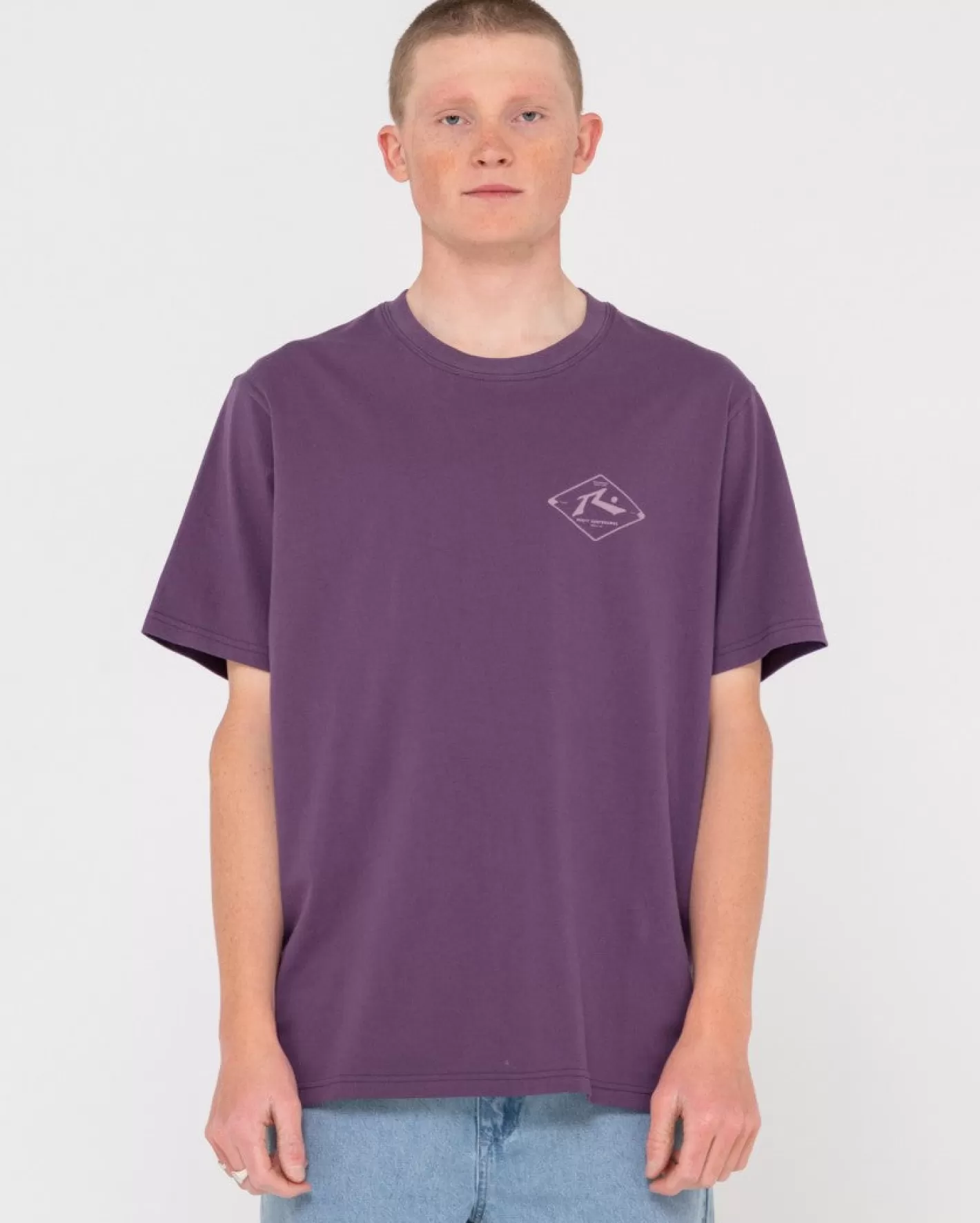 Hombre Rusty Camiseta Manga Corta Wull Wolume